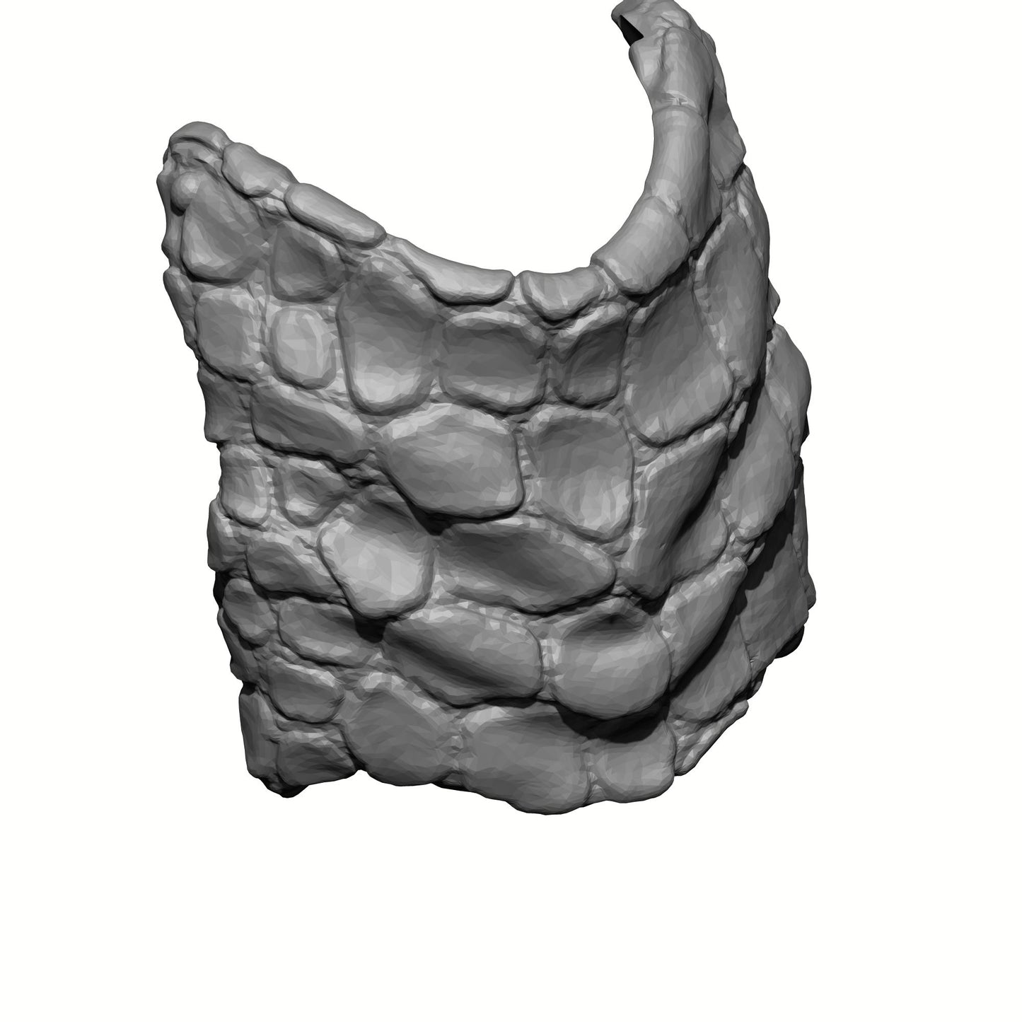 Shoulder Pad Add-on Dragon Scale Skin: Salamanders Scale for JoyToy Grimdark Marine Action Figures Custom 1:18th Scale Parts