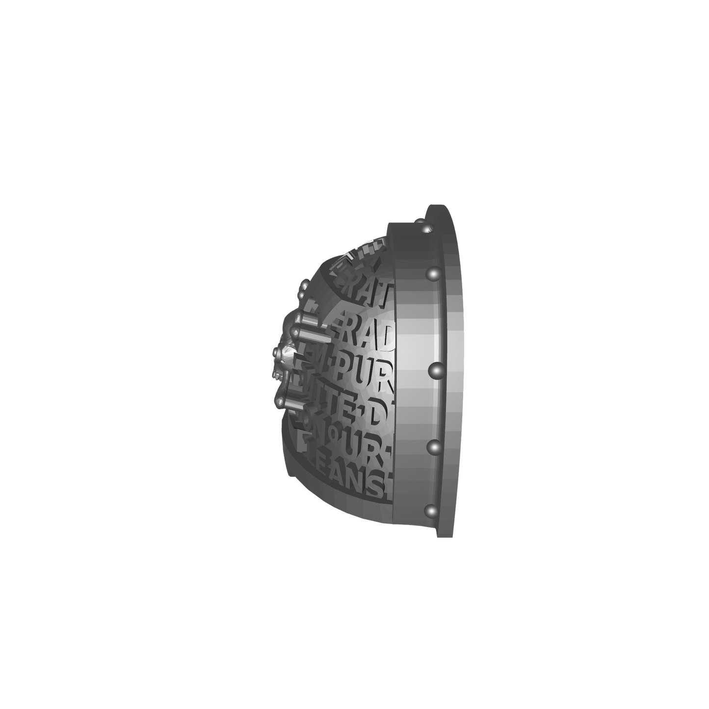 Deathwatch Mark VIII Shoulder Pad Version 04 for JoyToy Grimdark Marine Action Figures Custom 1:18th Scale Upgrade