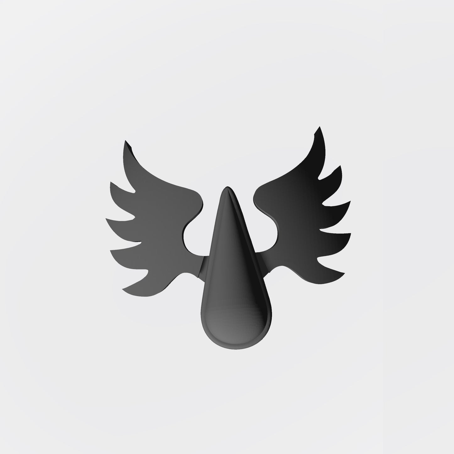Blood Angels Shoulder Pad Decal Blood Drop with Wings for JoyToy Space Marines