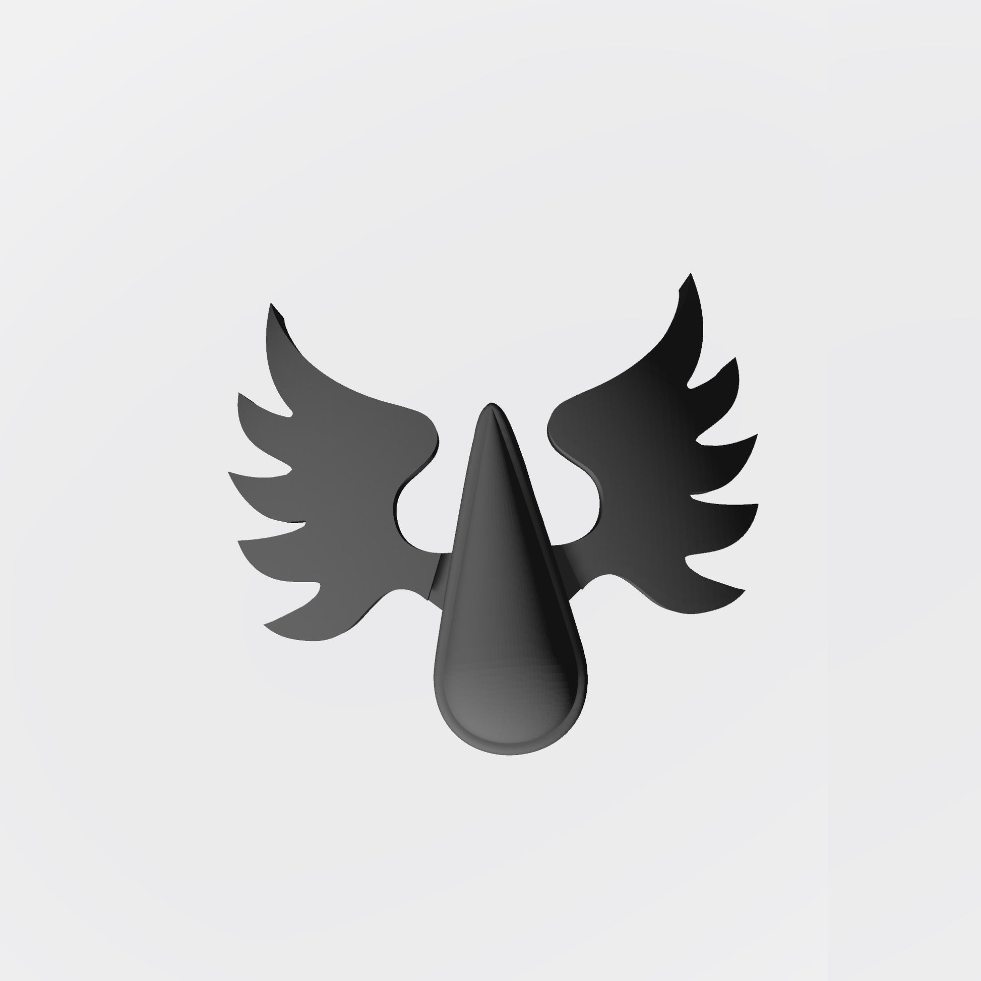 Blood Angels Shoulder Pad Decal Blood Drop with Wings for JoyToy Space Marines