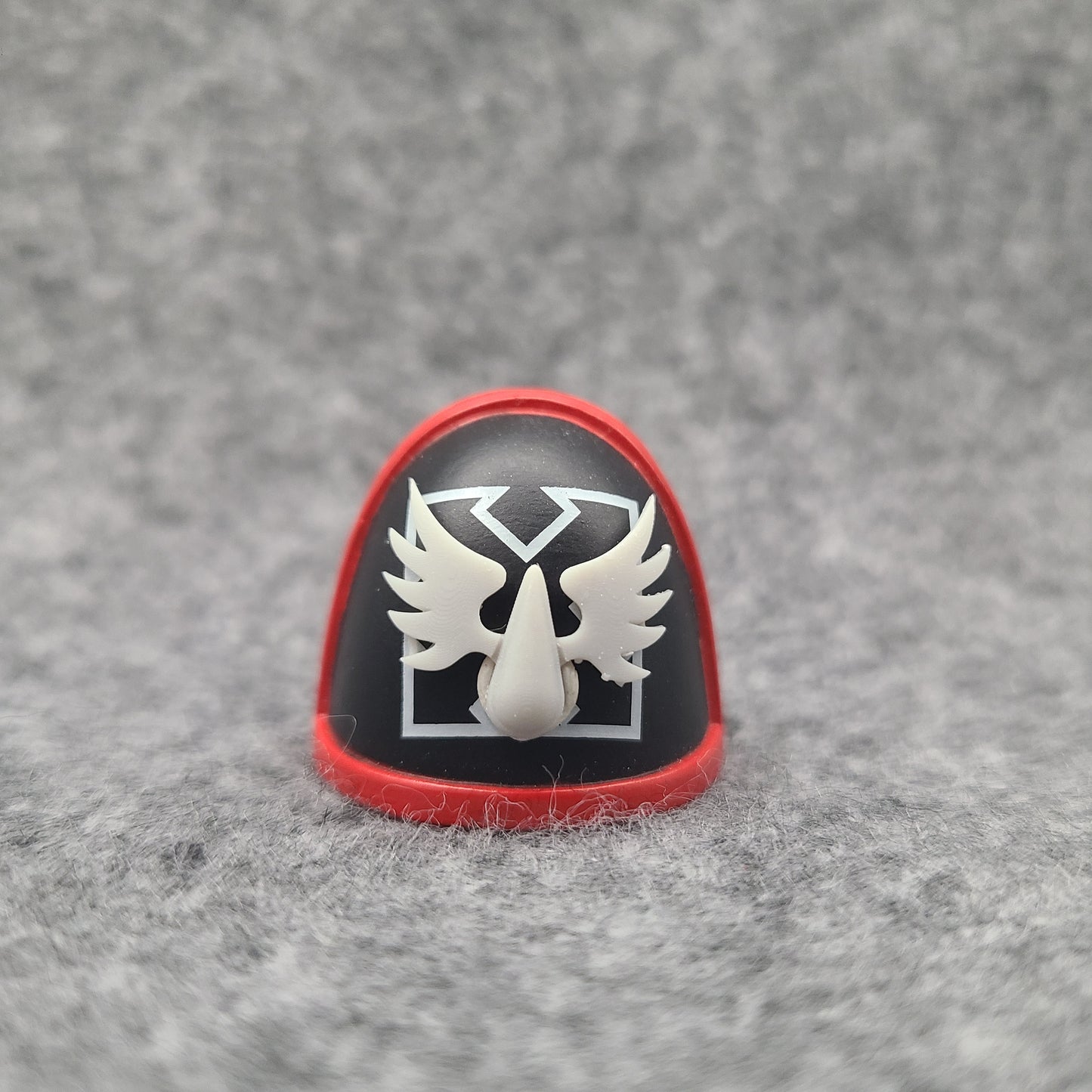 Blood Angels Shoulder Pad Decal Blood Drop with Wings for JoyToy Space Marines