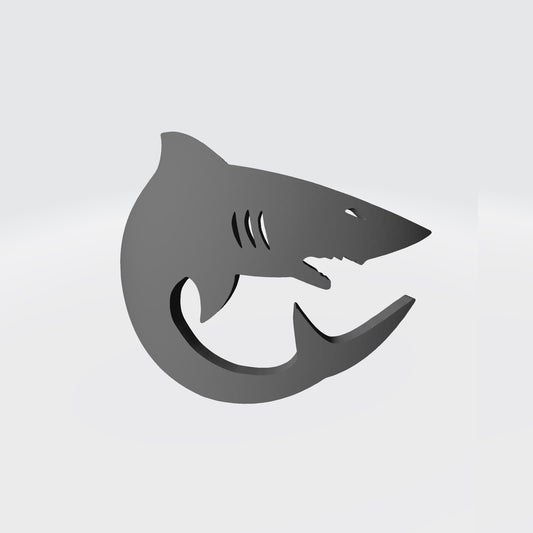 Carcharodons Chapter Right Shoulder Pad Decal for JoyToy Battle Brother Marine Action Figures