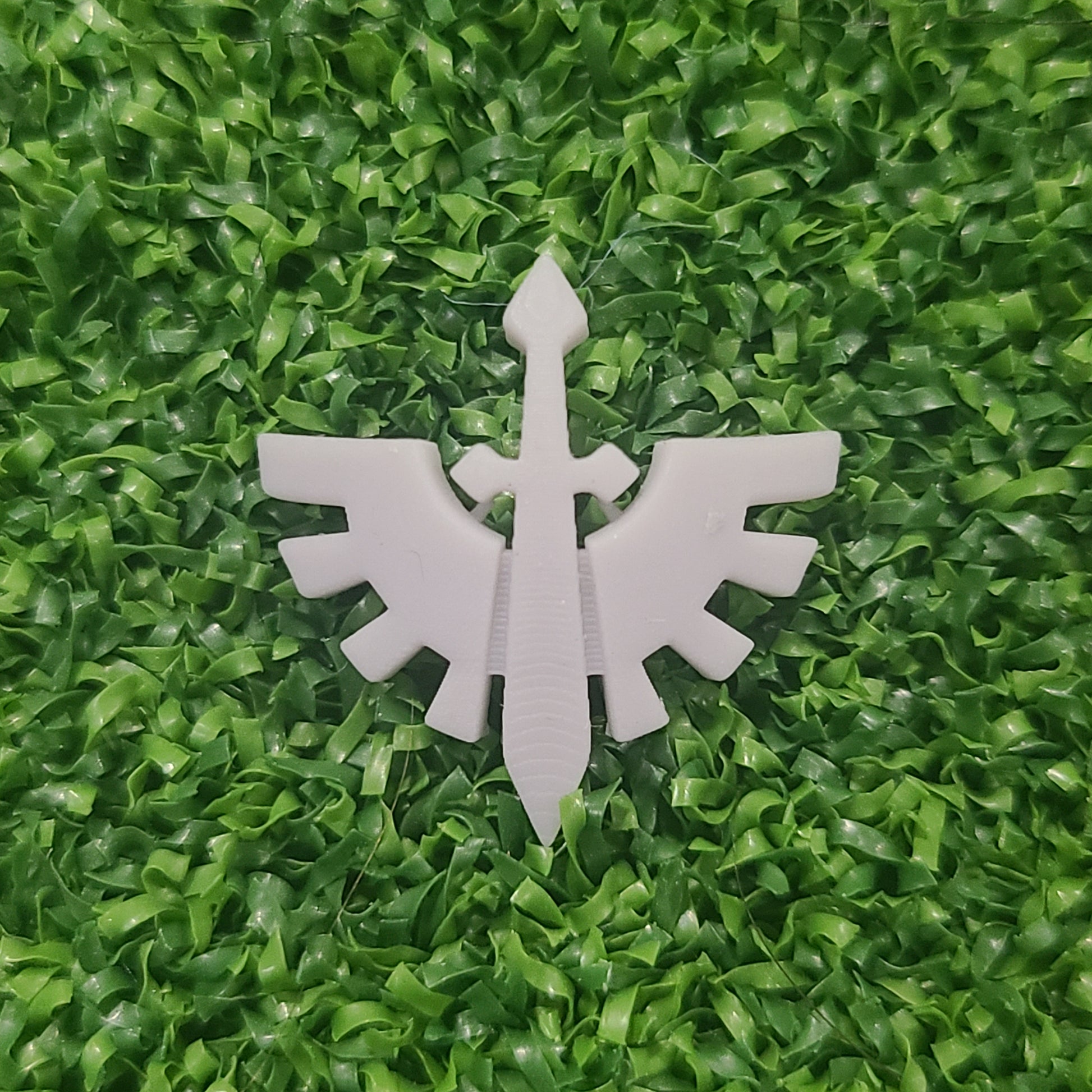 Dark Angels Legion Shoulder Pad Decal Version 01 for JoyToy Loyalist Marine Action Figures Custom 1:18th Scale Insignias