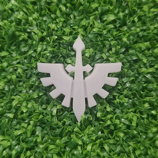 Dark Angels Legion Shoulder Pad Decal Version 01 for JoyToy Loyalist Marine Action Figures Custom 1:18th Scale Insignias