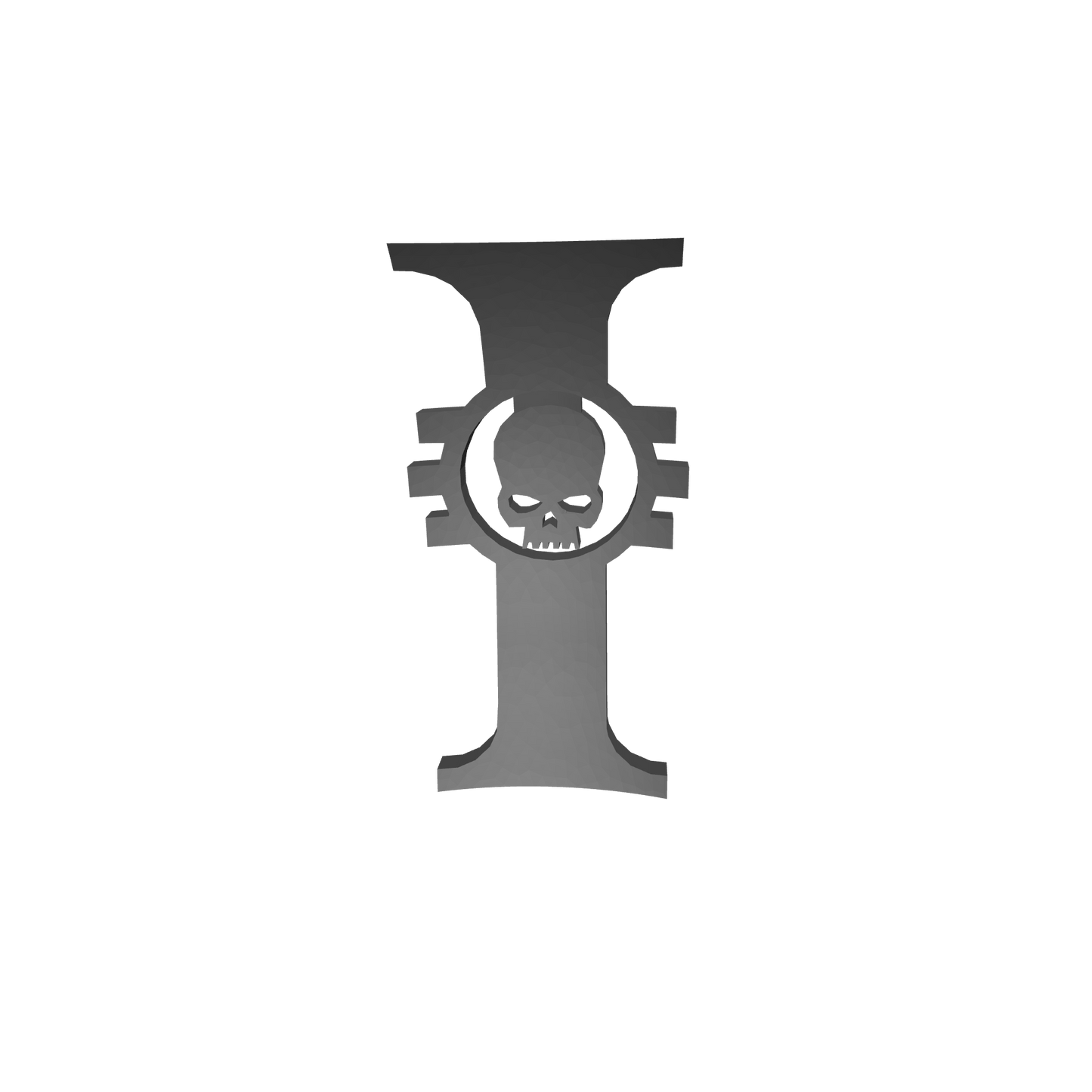 Inquisition Shoulder Pad Decal V2 for JoyToy Grimdark Marine Action Figures Custom 1:18th Scale Parts