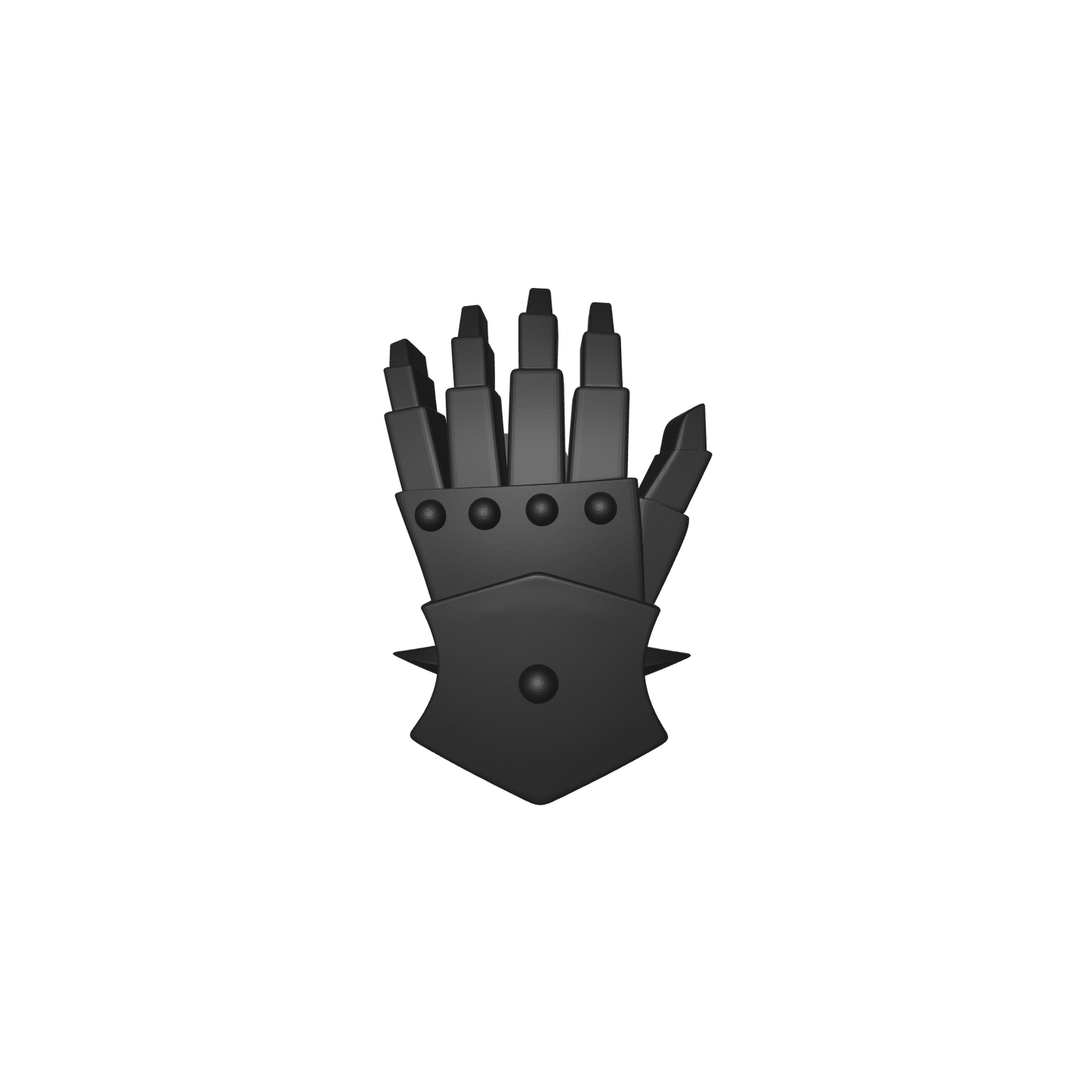Iron Hands Legion Shoulder Pad Decal for JoyToy Loyalist Marine Action Figures Custom 1:18th Scale Part