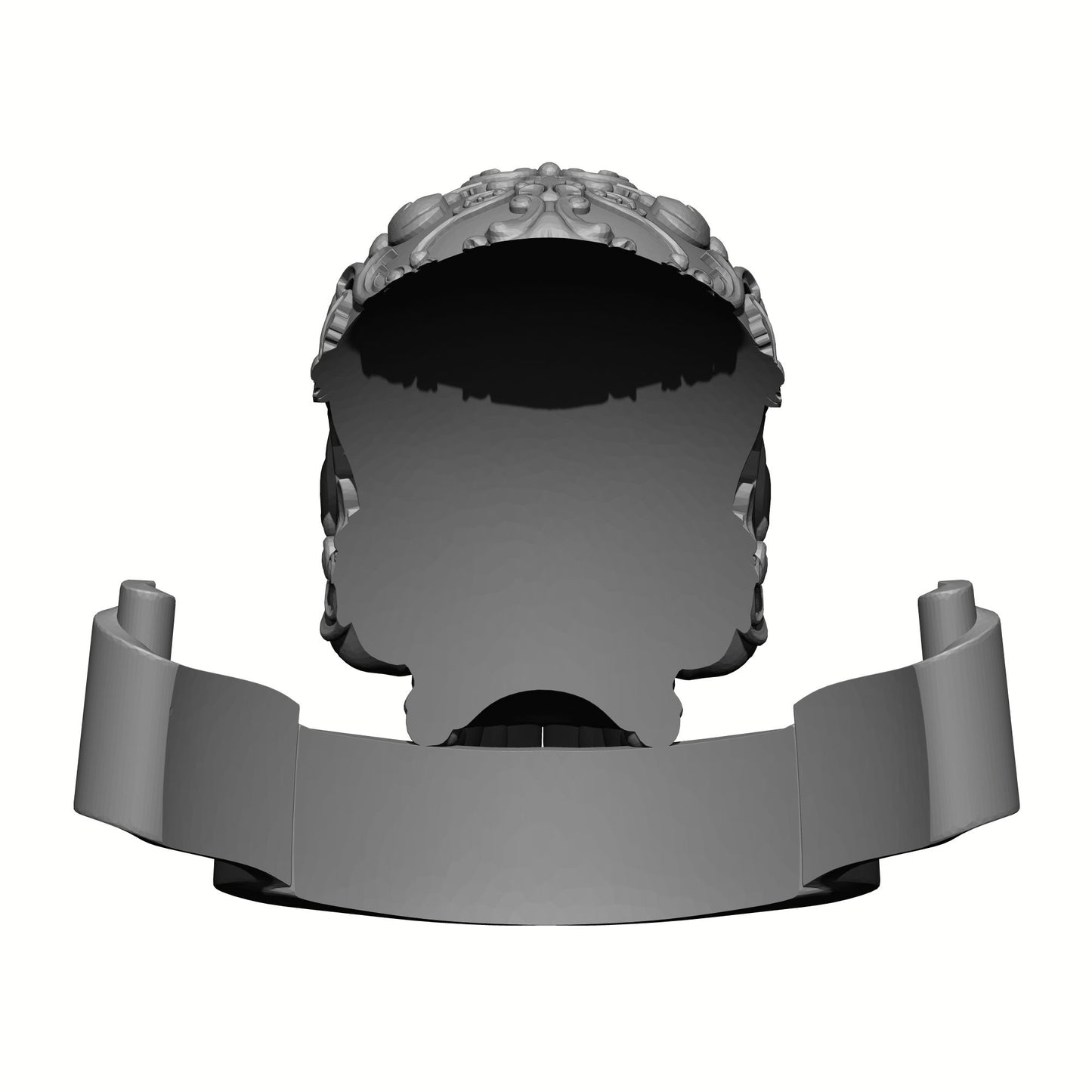 Los Muertos Chapter Shoulder Pad Decal Skull and Scroll for JoyToy Loyalist Marine Action Figures Custom 1:18th Scale Part