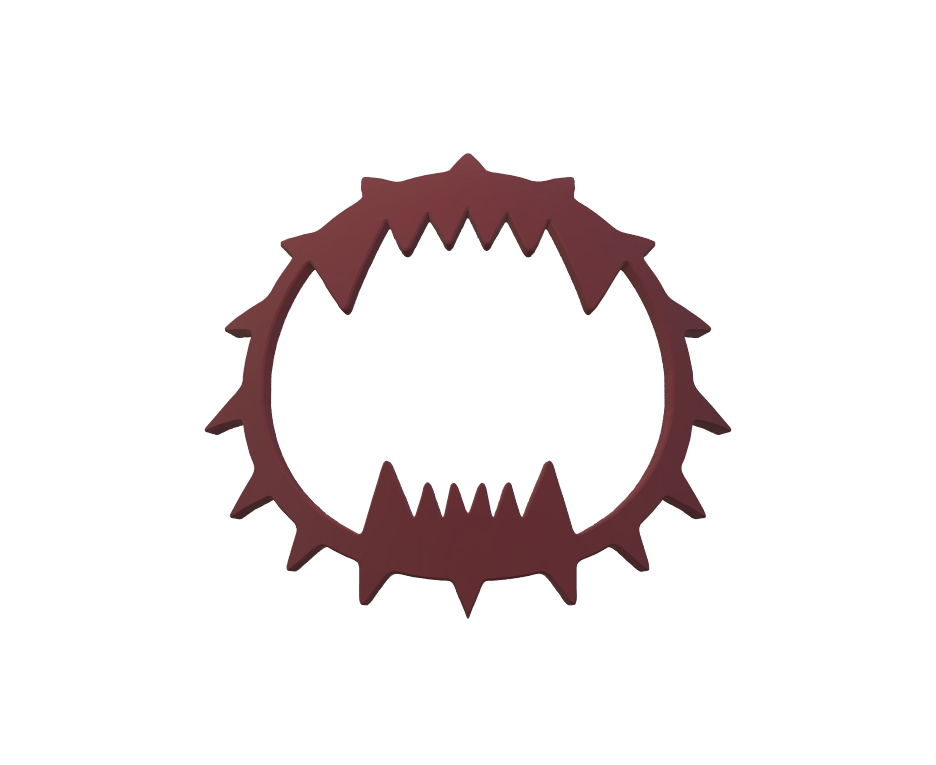 World Eaters Legion Shoulder Pad Decal for JoyToy Traitor Marine Action Figures Custom 1:18th Scale Insignia
