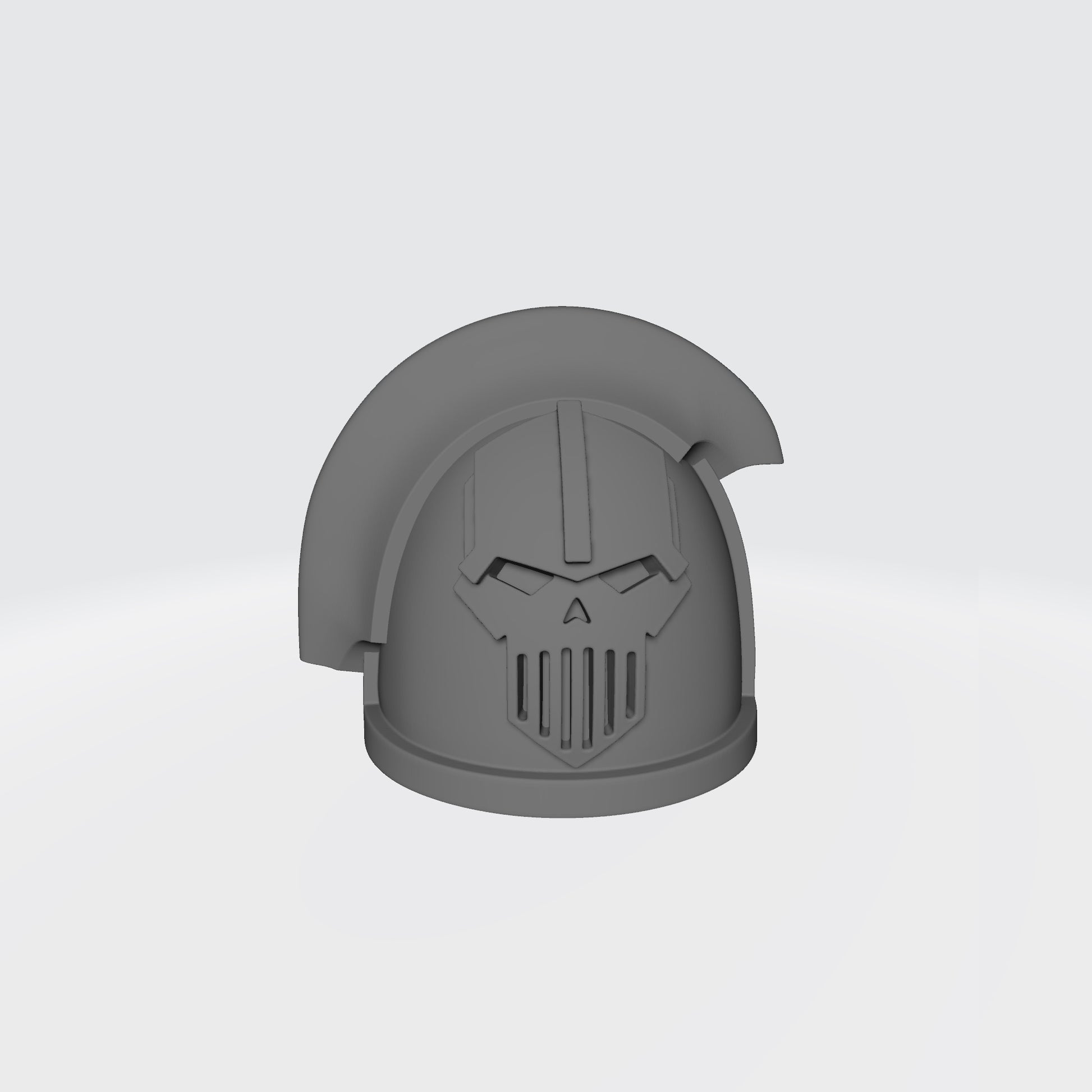 Iron Warriors Legion MKIII Shoulder Pad Ver. 07L for JoyToy Traitor Marine Action Figure Custom 1:18th Scale Pauldron