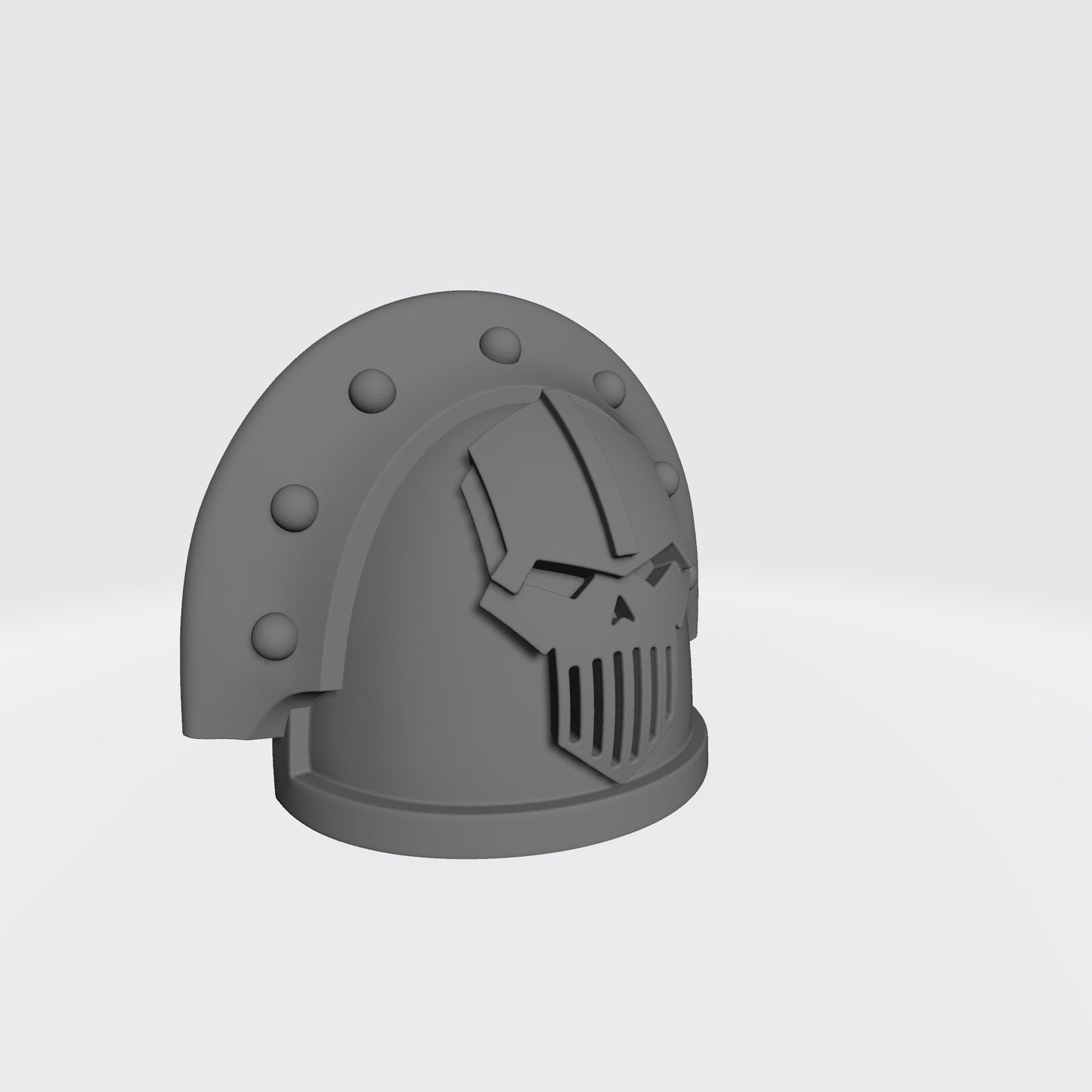 18th Scale JoyToy Shoulder Pad Iron Warriors Legion MKIII Power Armour Space Marines