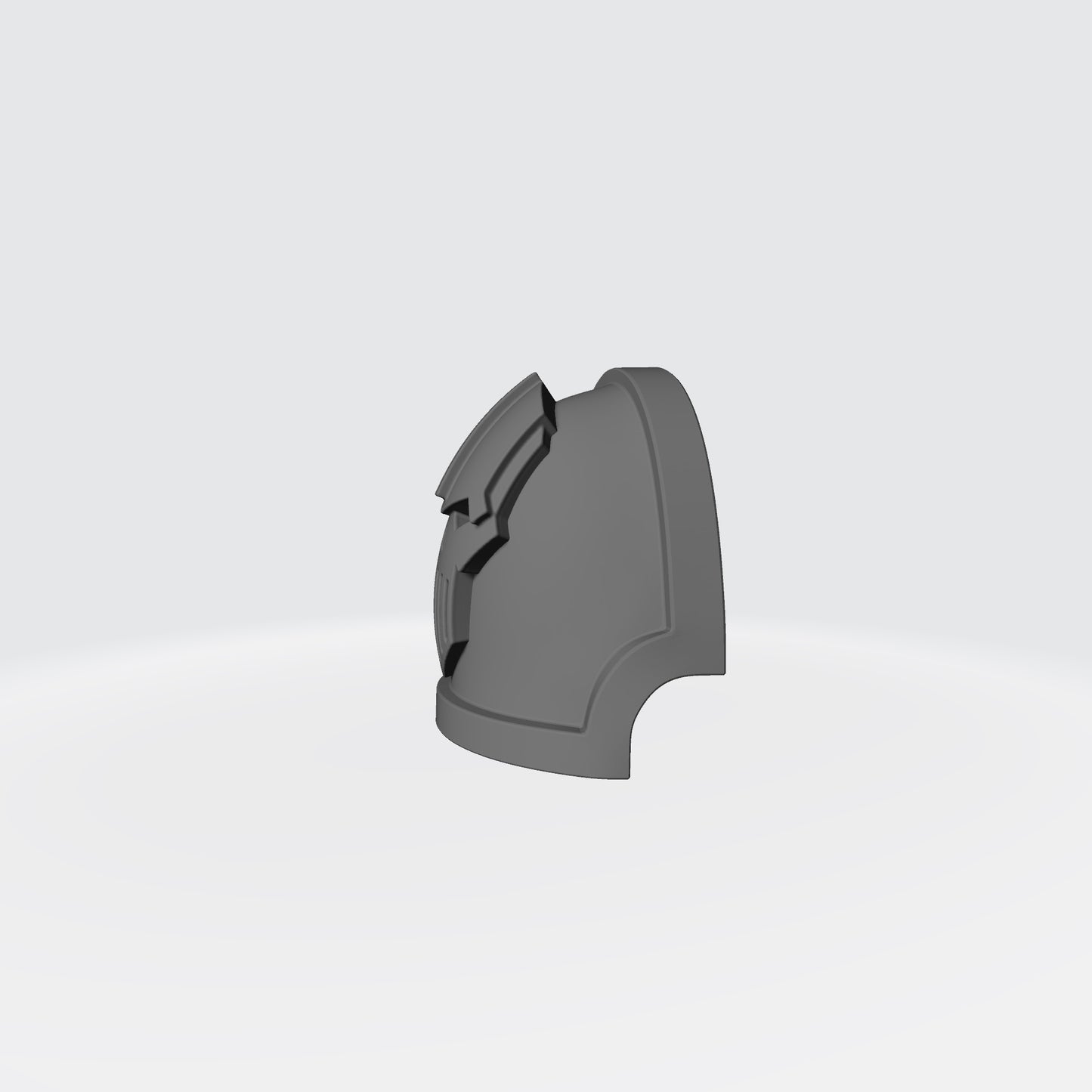 18th Scale Armory JoyToy Shoulder Pad Iron Warriors Legion MKX Power Armour  Left Angle