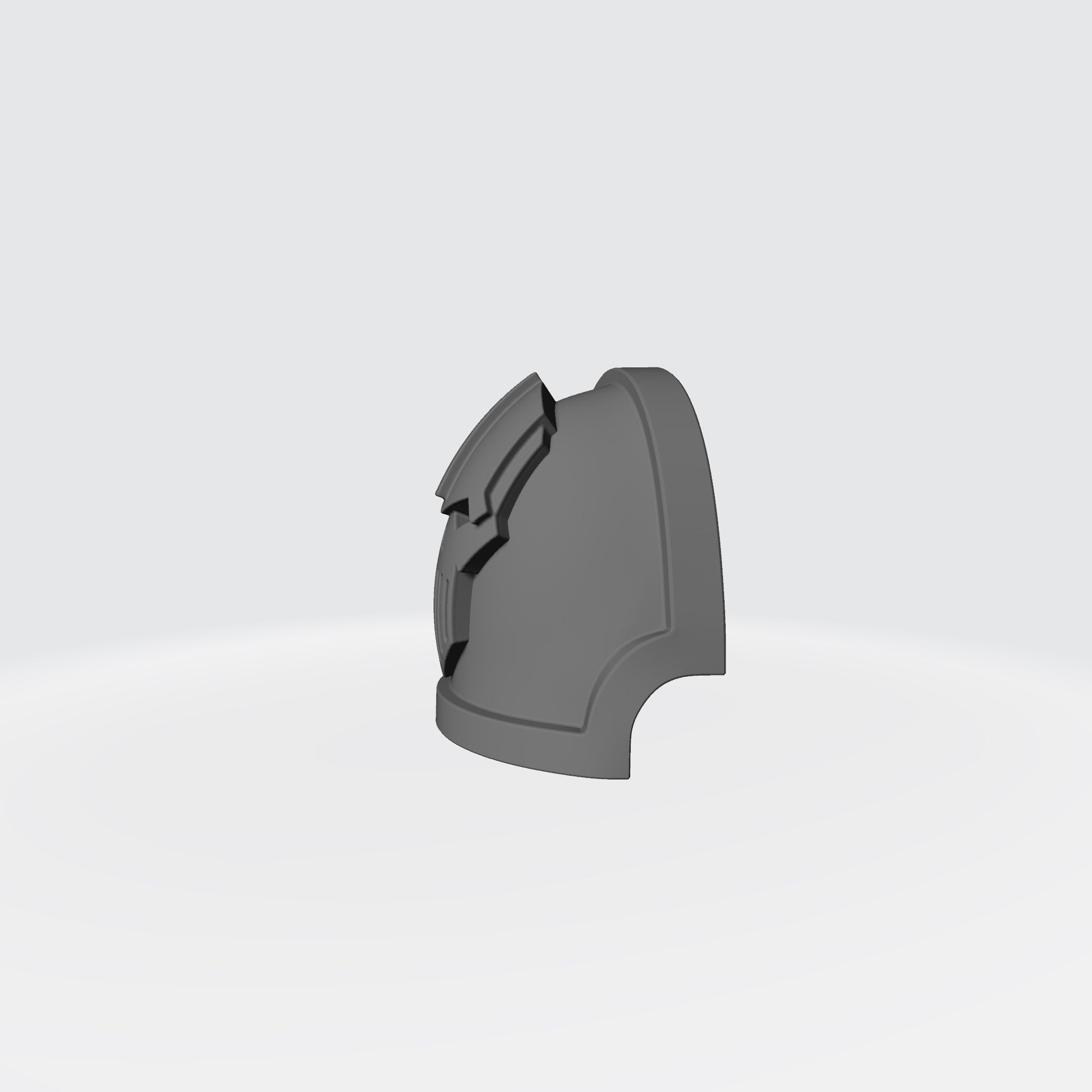 18th Scale Armory JoyToy Shoulder Pad Iron Warriors Legion MKX Power Armour  Left Angle