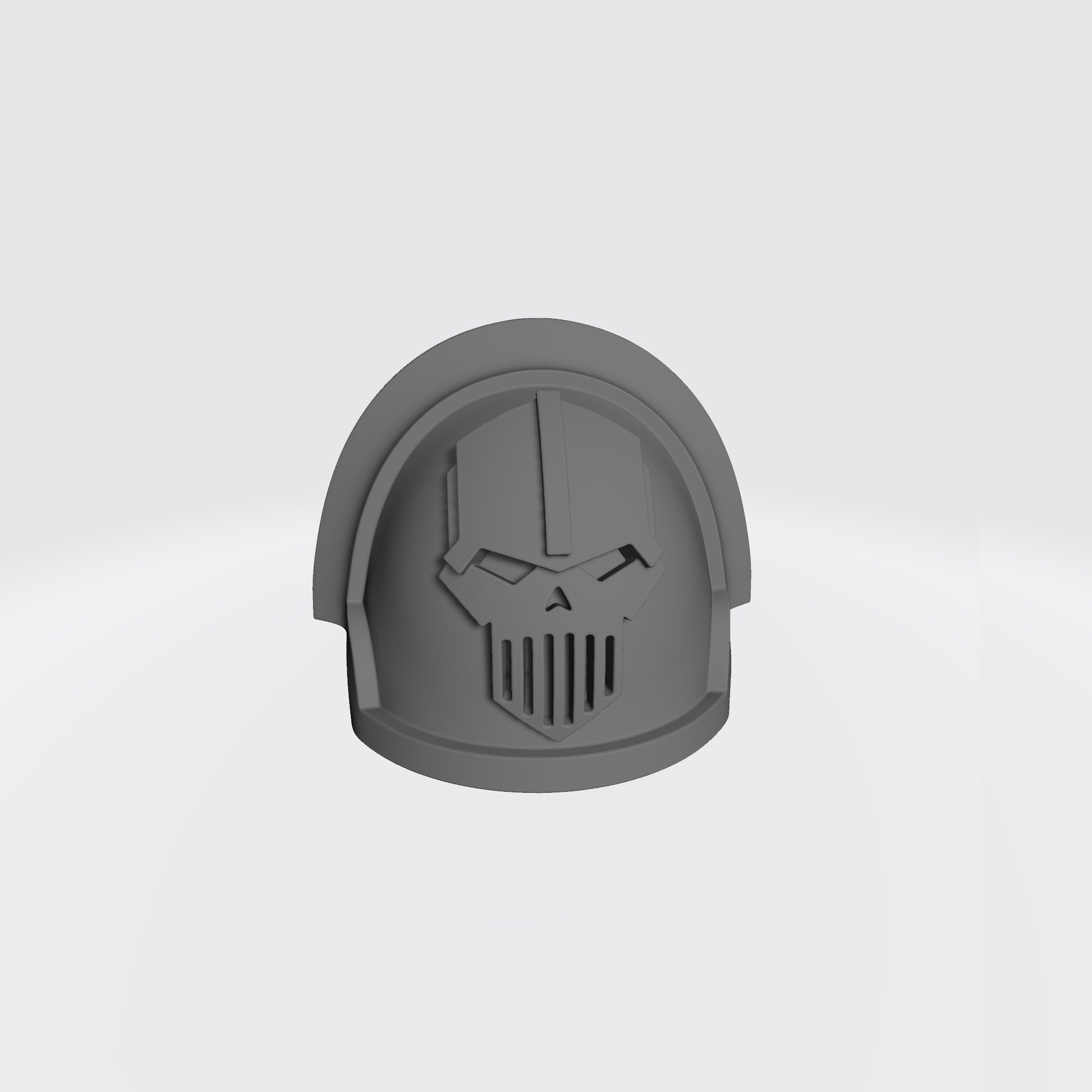 18th Scale Armory JoyToy Shoulder Pad Iron Warriors Legion MKVII Power Armour Notched Vambrance