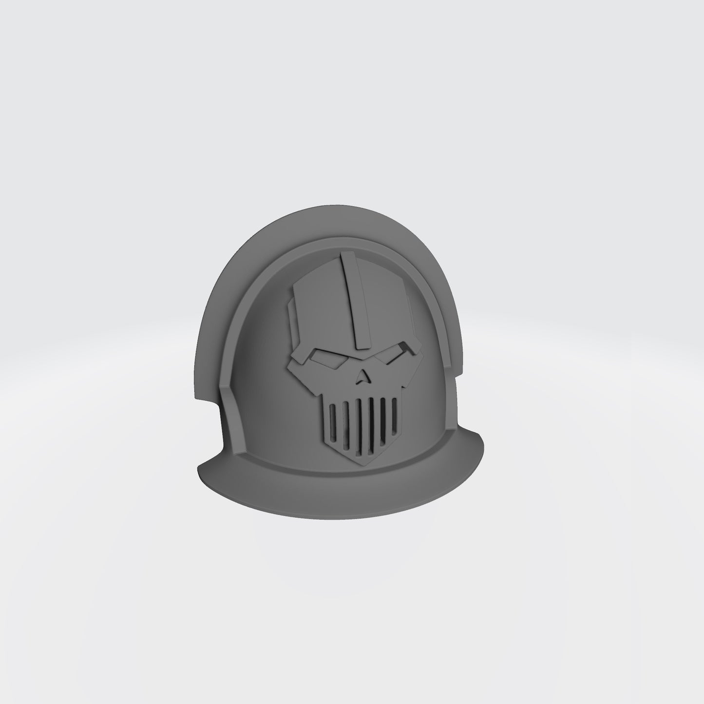 Iron Skull Legion MKVII Shoulder Pad Ver. 06 for JoyToy Traitor Marine Action Figure Custom 1:18th Scale Pauldron