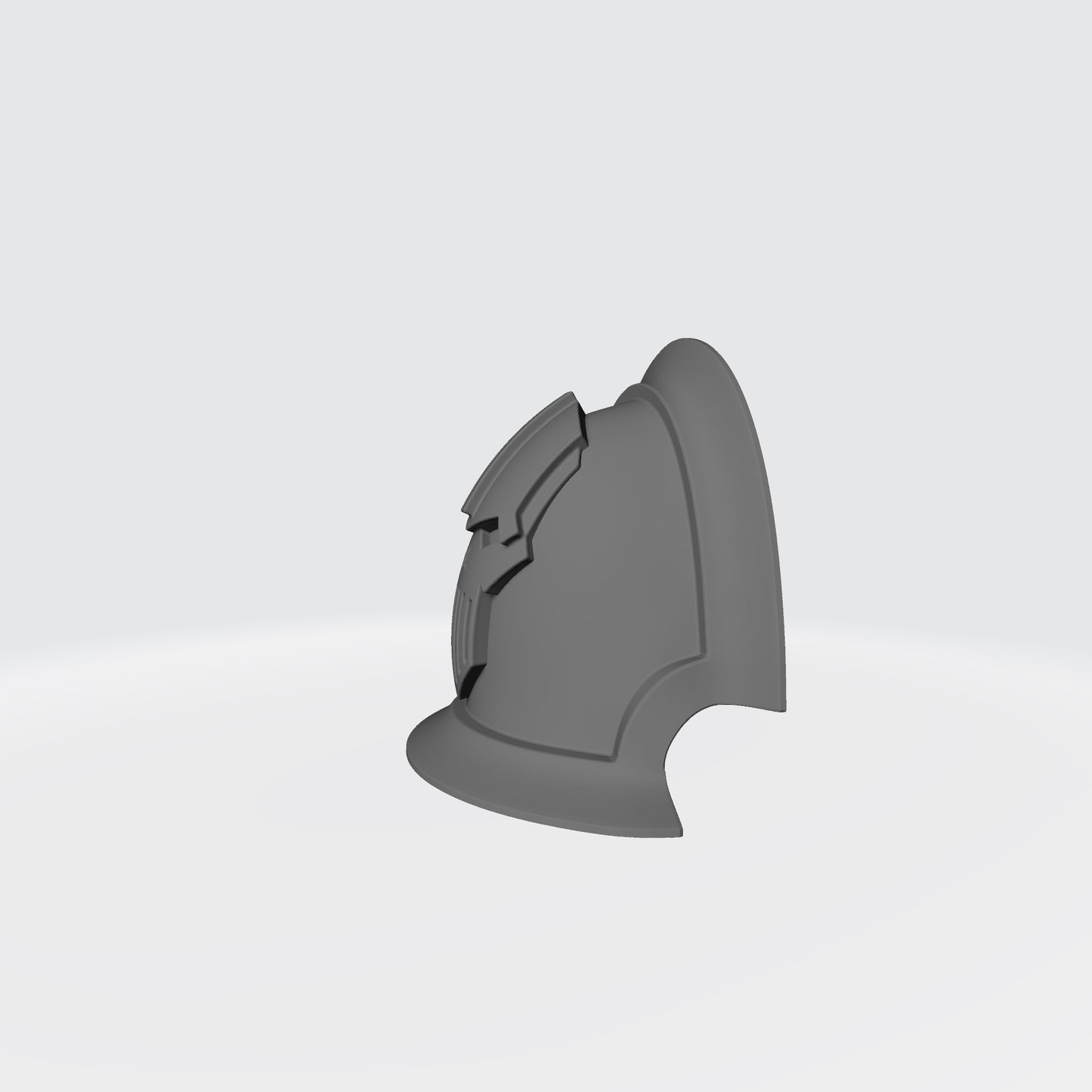 Iron Skull Legion MKVII Shoulder Pad Ver. 06 for JoyToy Traitor Marine Action Figure Custom 1:18th Scale Pauldron