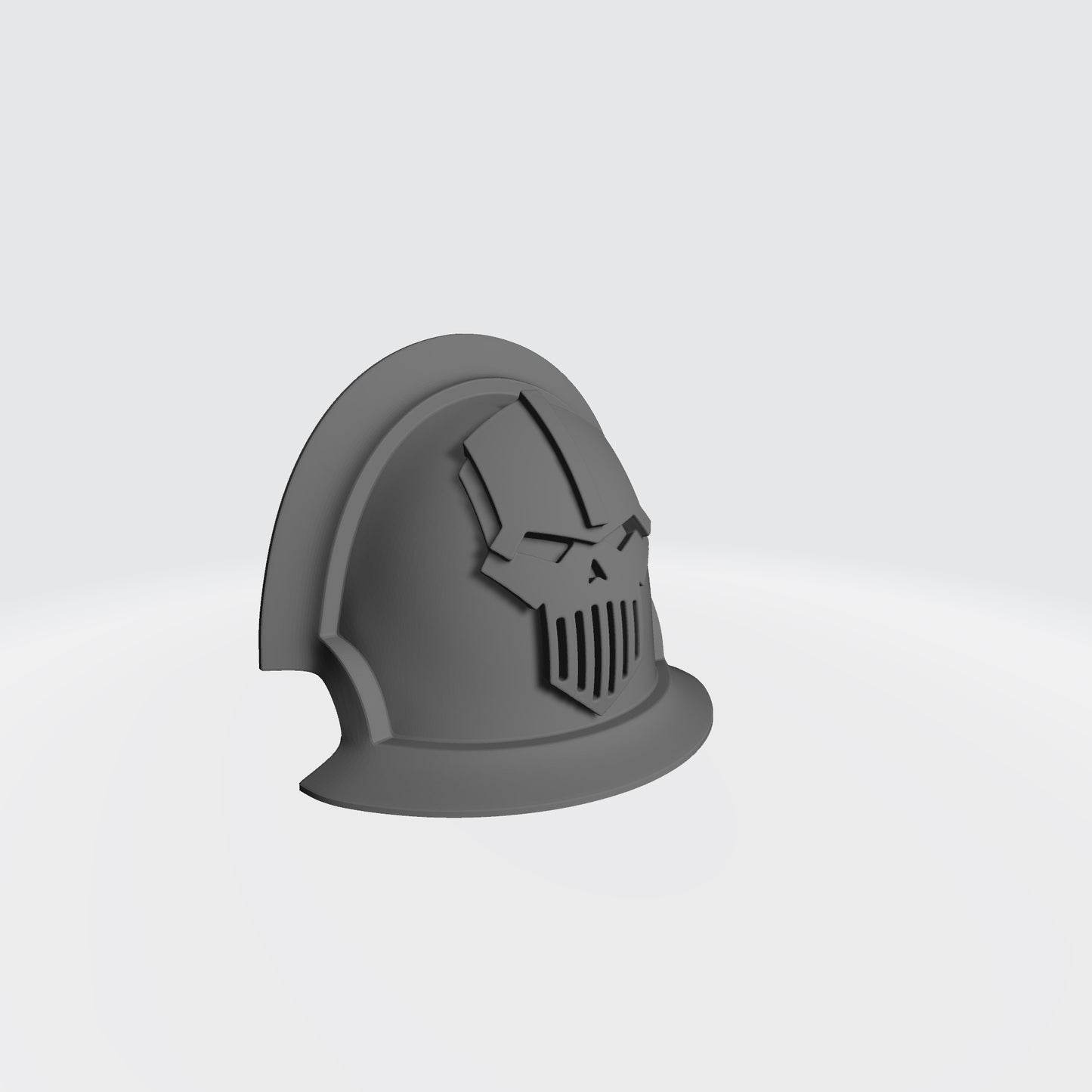 Iron Skull Legion MKVII Shoulder Pad Ver. 06 for JoyToy Traitor Marine Action Figure Custom 1:18th Scale Pauldron