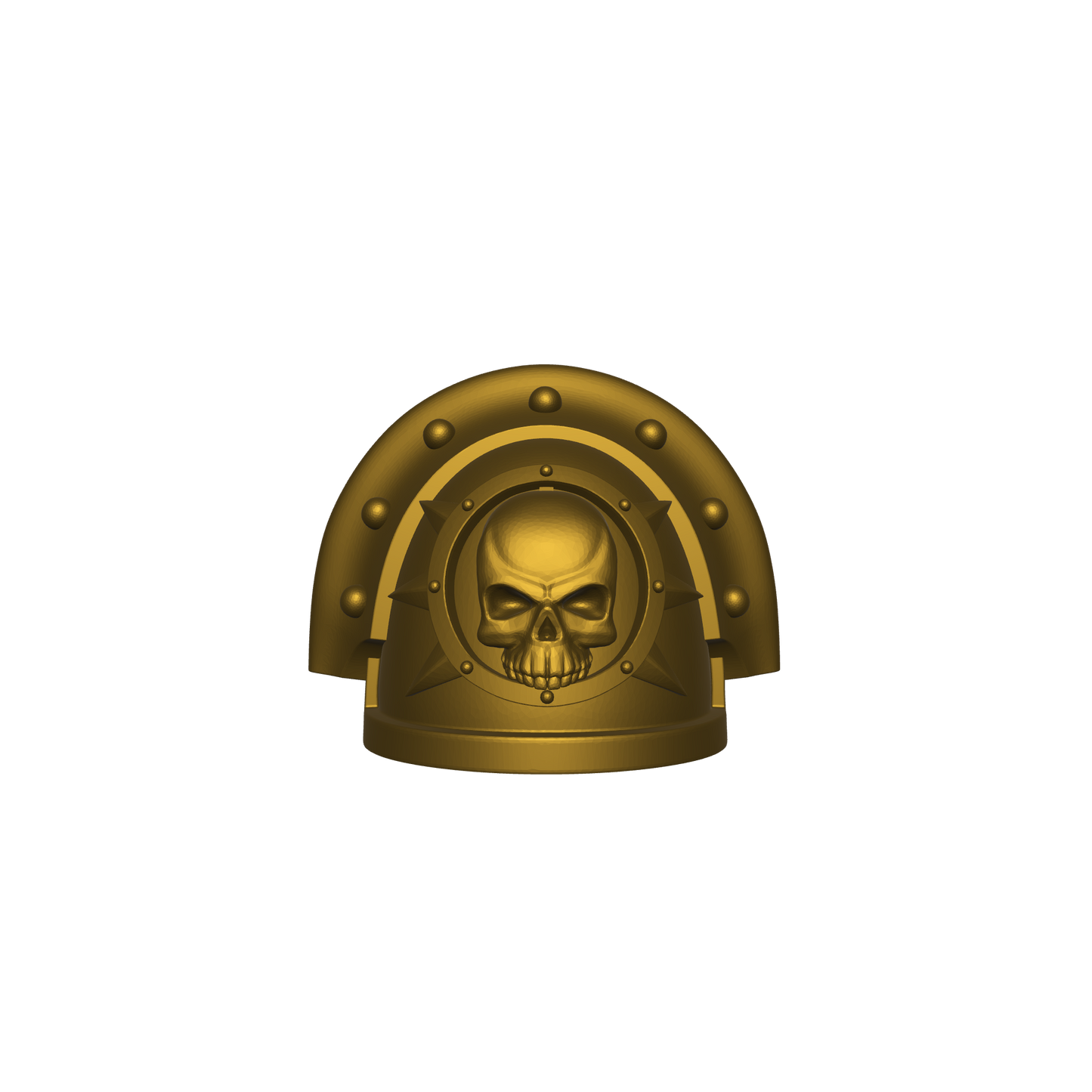 Death Guard Legion MKIII Shoulder Pad Pre 11 for JoyToy Loyal Marine Action Figures Custom 1:18th Scale Pauldron