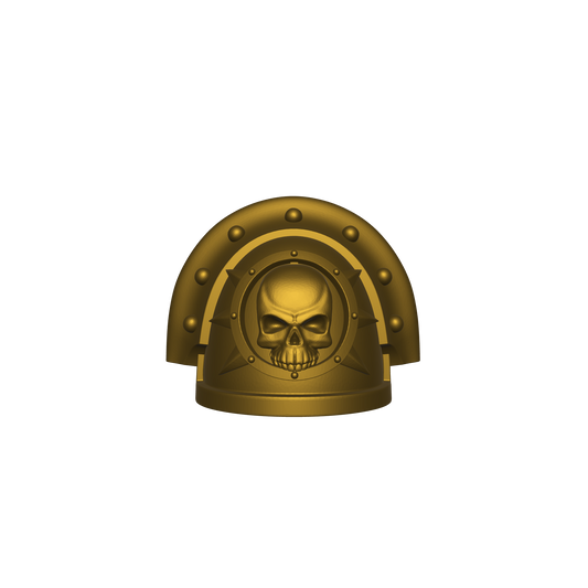 Death Guard Legion MKIII Shoulder Pad Pre 11 for JoyToy Loyal Marine Action Figures Custom 1:18th Scale Pauldron