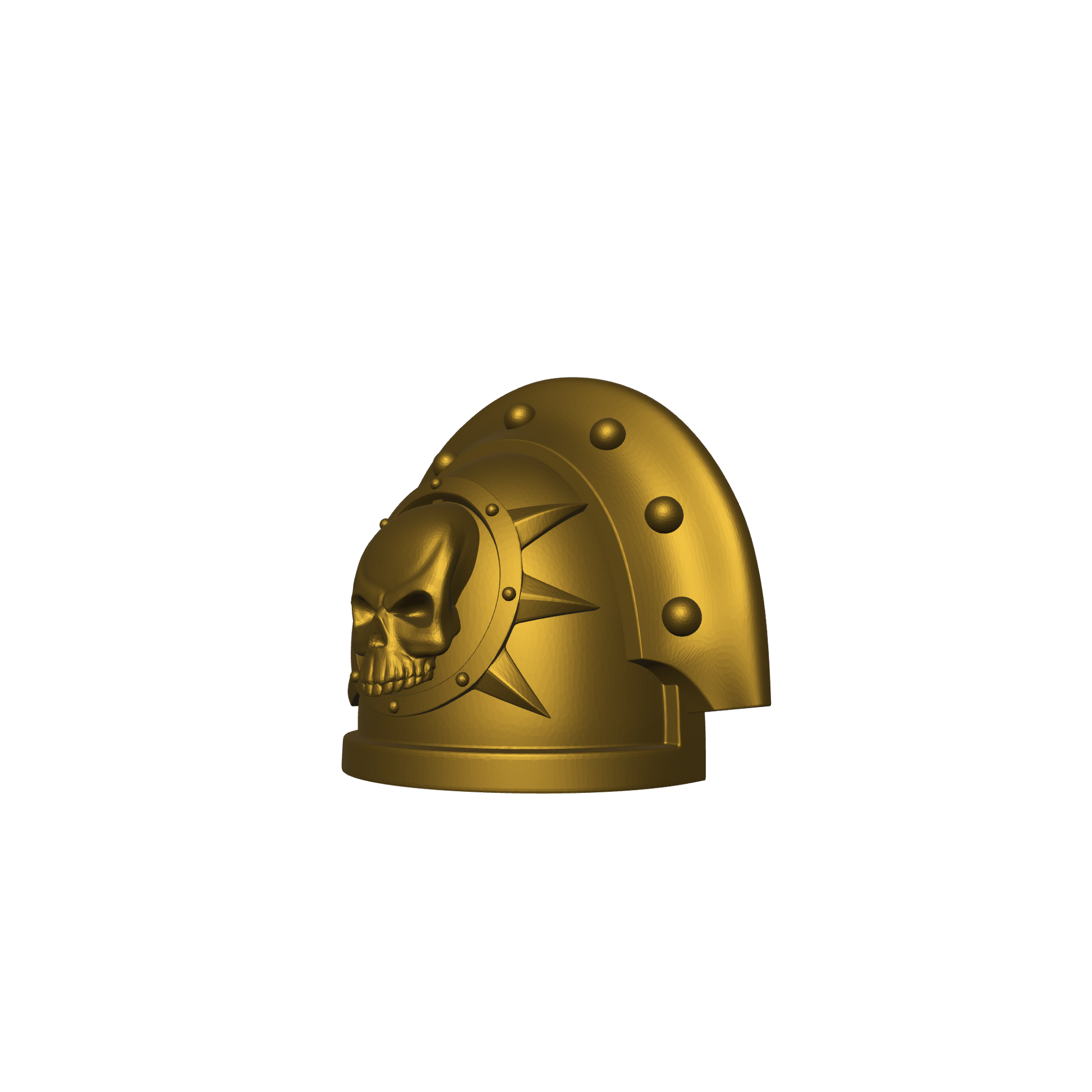 Death Guard Legion MKIII Shoulder Pad Pre 11 for JoyToy Loyal Marine Action Figures Custom 1:18th Scale Pauldron