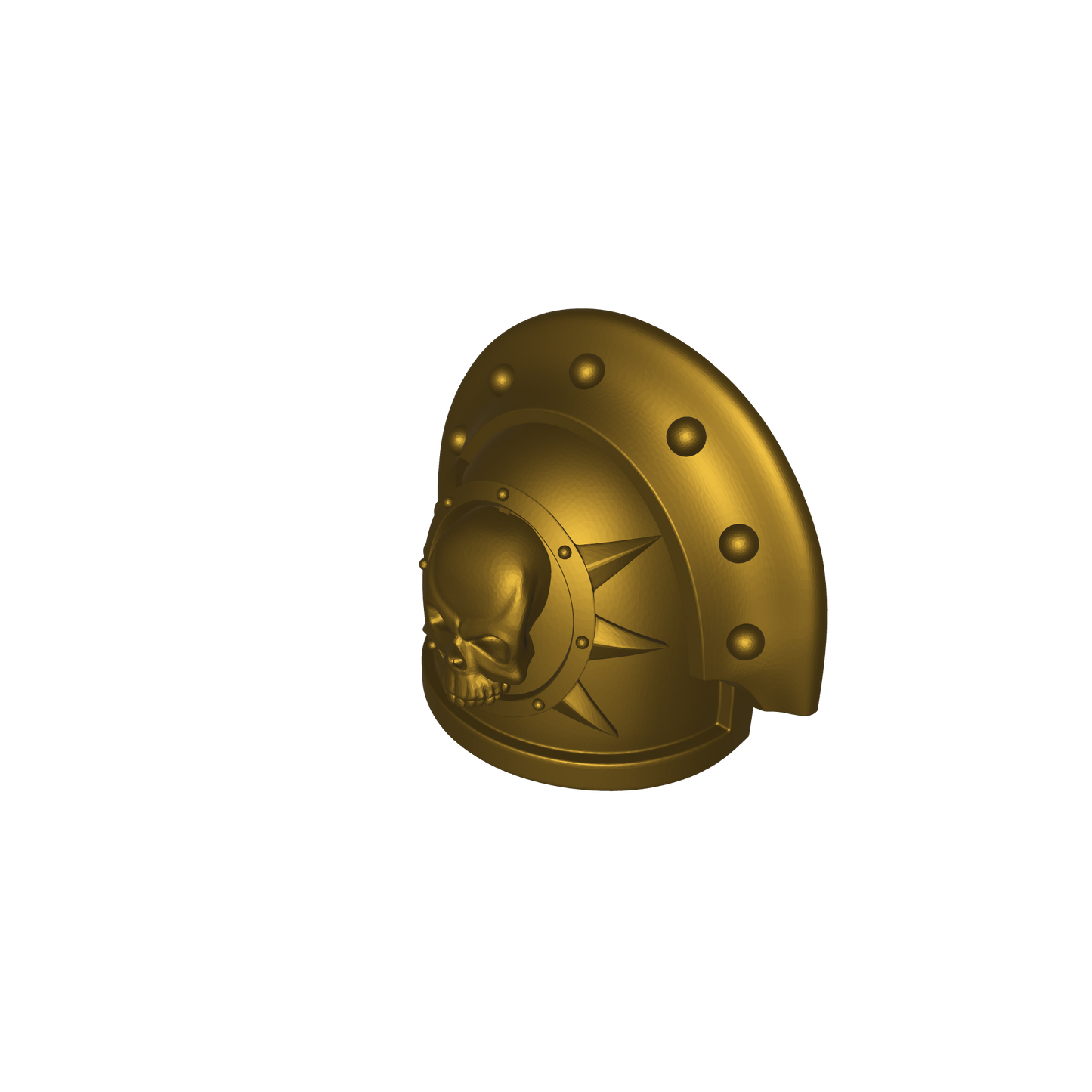 Death Guard Legion MKIII Shoulder Pad Pre 11 for JoyToy Loyal Marine Action Figures Custom 1:18th Scale Pauldron