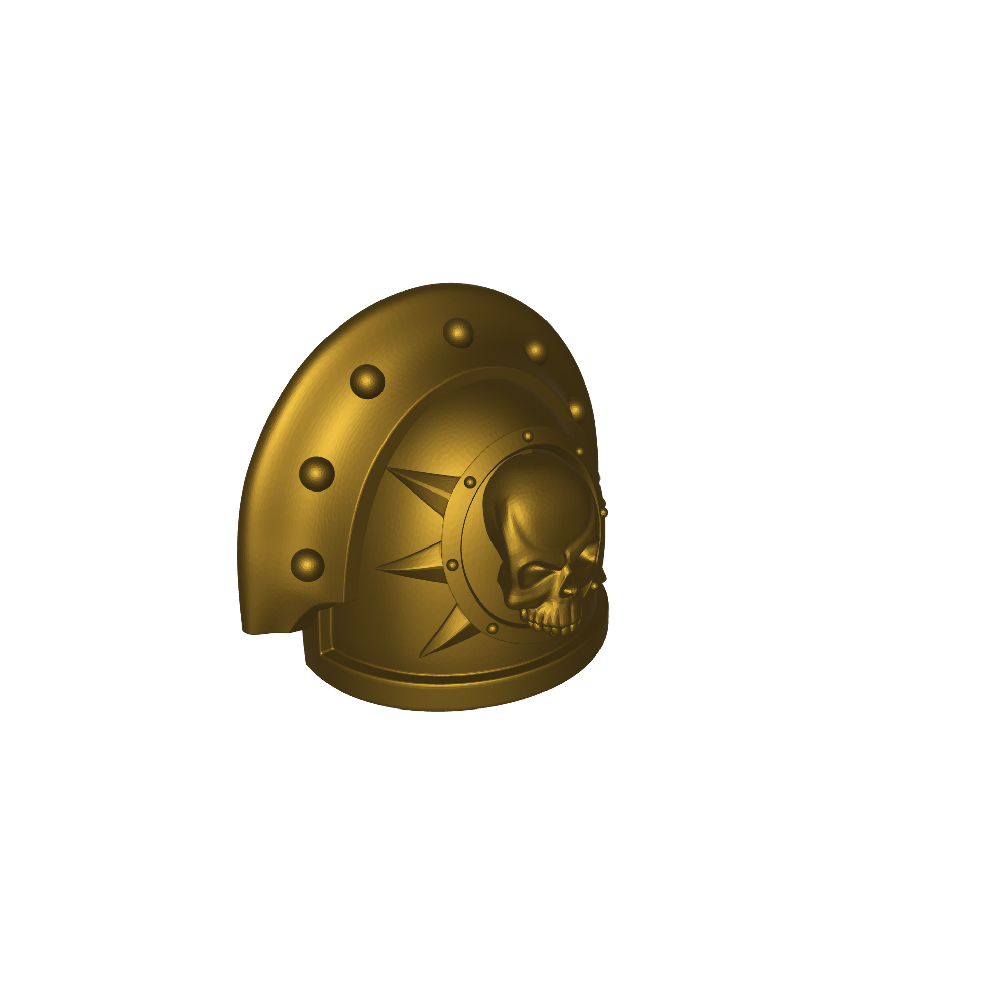 Death Guard Legion MKIII Shoulder Pad Pre 11 for JoyToy Loyal Marine Action Figures Custom 1:18th Scale Pauldron
