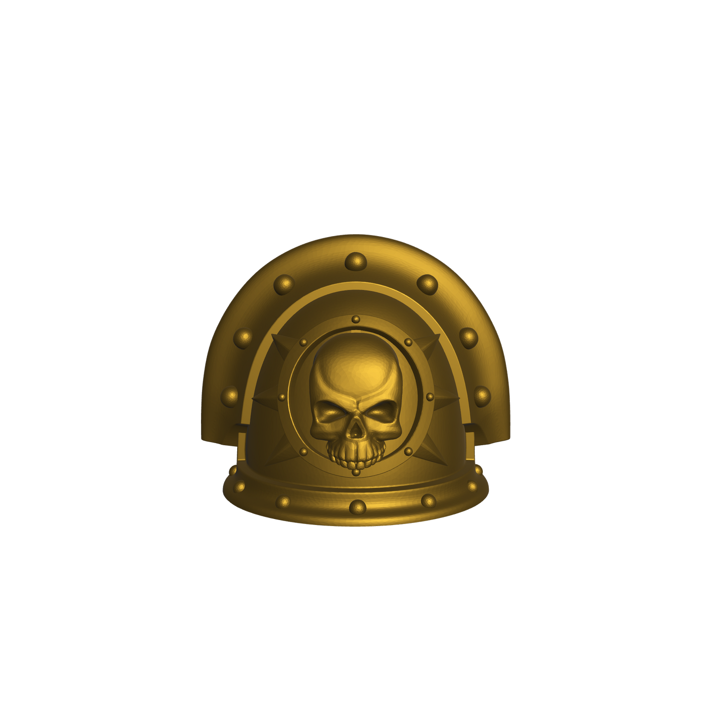Death Guard Legion MKIII Shoulder Pad Pre 12 for JoyToy Loyal Marine Action Figures Custom 1:18th Scale Pauldron