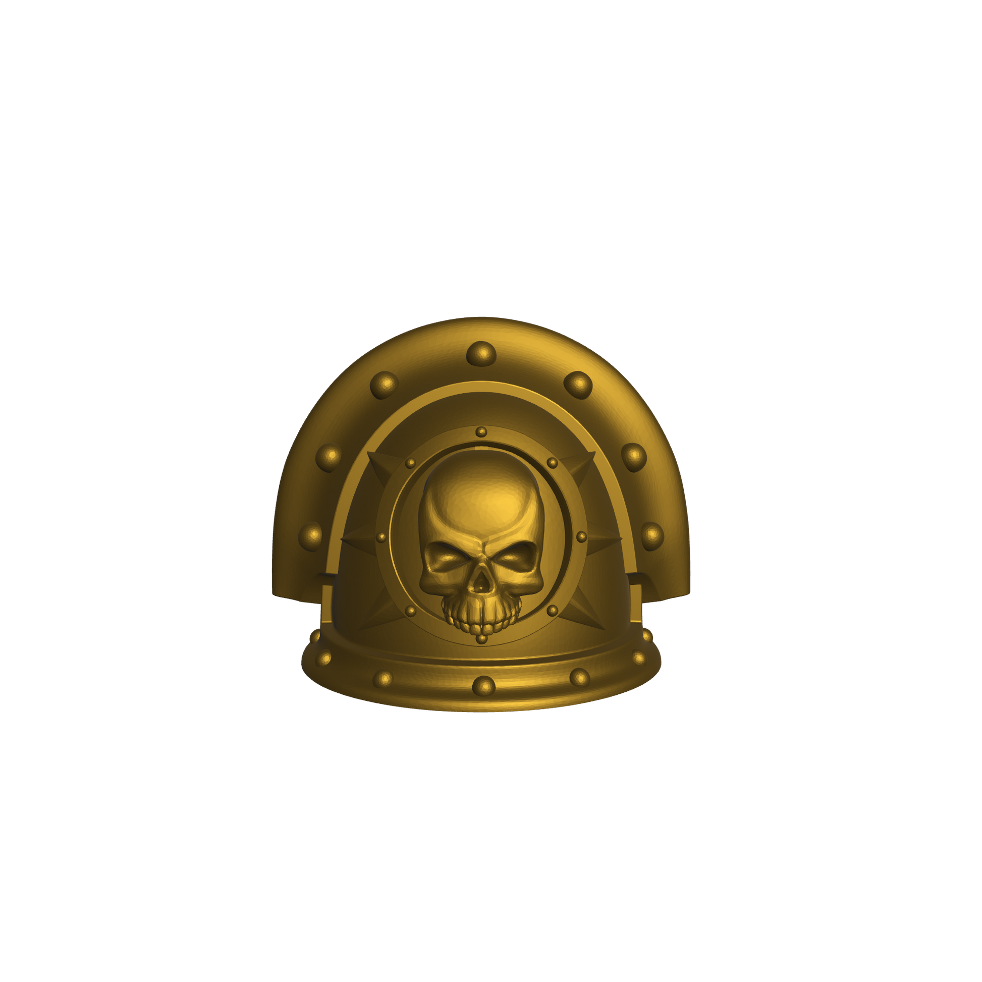 Death Guard Legion MKIII Shoulder Pad Pre 12 for JoyToy Loyal Marine Action Figures Custom 1:18th Scale Pauldron