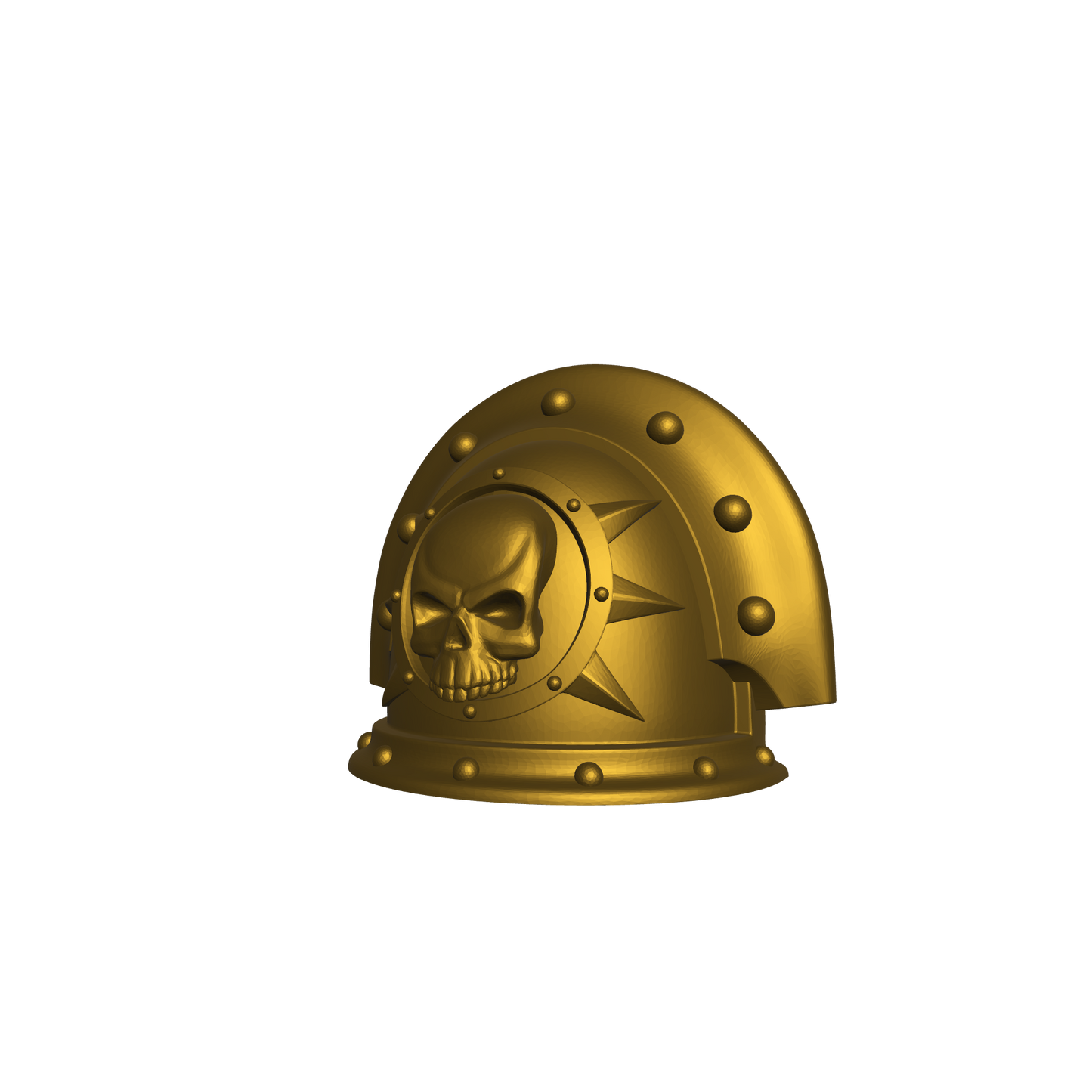 Death Guard Legion MKIII Shoulder Pad Pre 12 for JoyToy Loyal Marine Action Figures Custom 1:18th Scale Pauldron