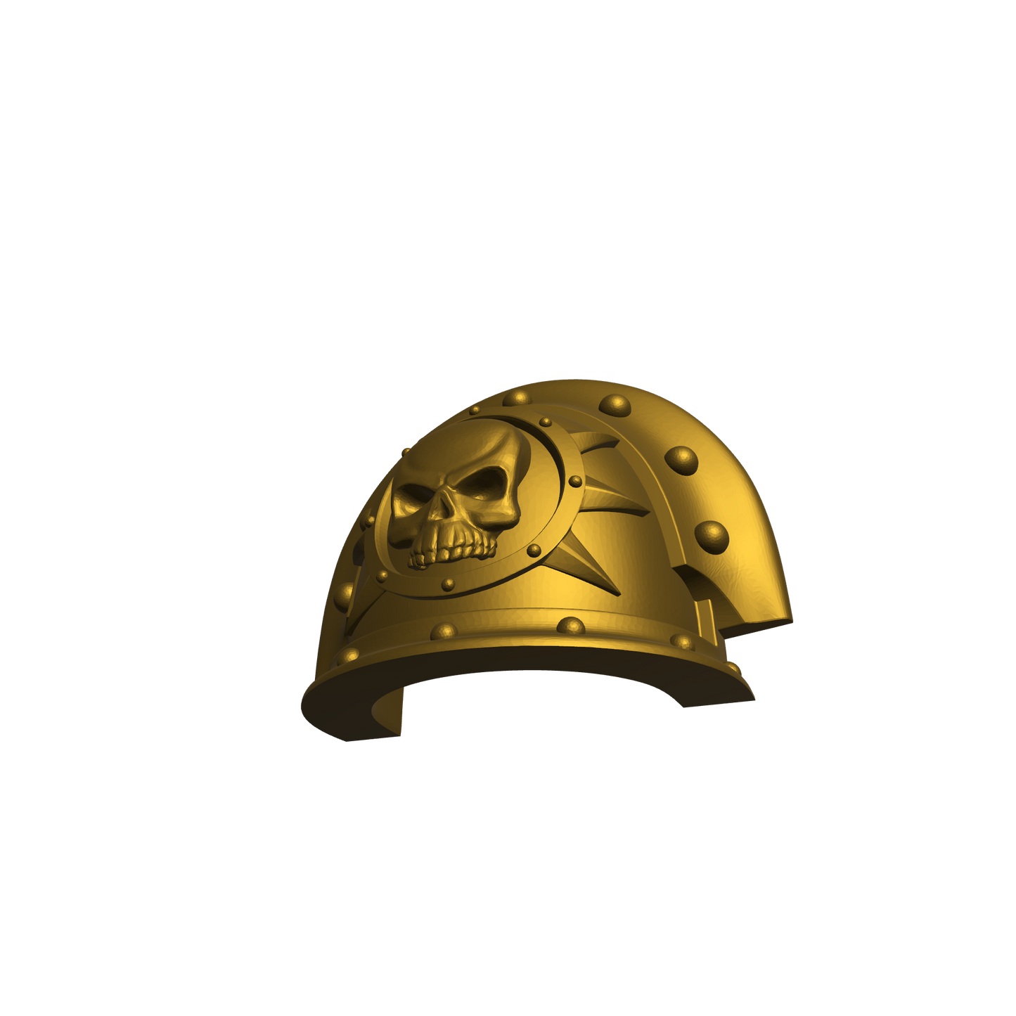 Death Guard Legion MKIII Shoulder Pad Pre 12 for JoyToy Loyal Marine Action Figures Custom 1:18th Scale Pauldron