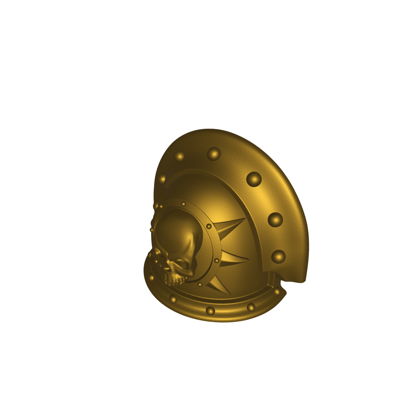 Death Guard Legion MKIII Shoulder Pad Pre 12 for JoyToy Loyal Marine Action Figures Custom 1:18th Scale Pauldron