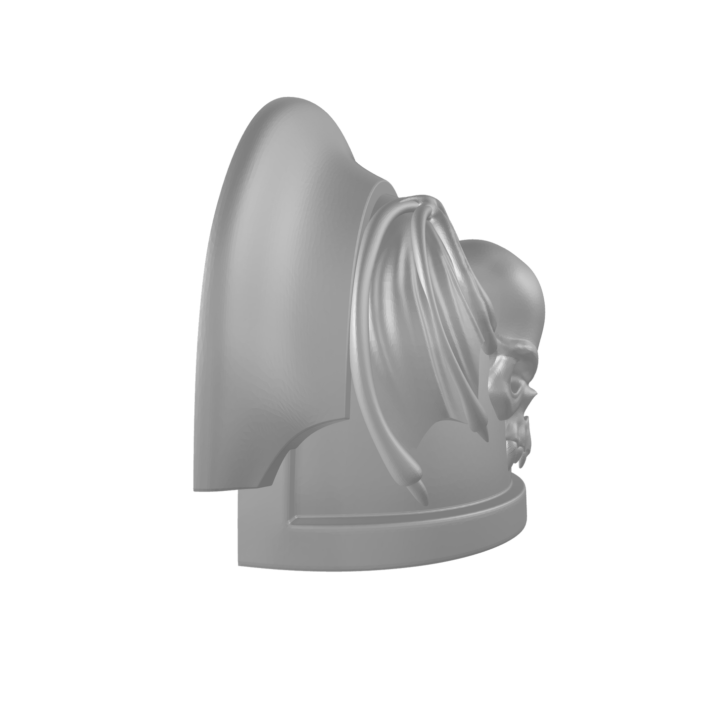 Custom Night Lords Space Marine Legion MKIII with 3 Quarter Ridge Shoulder Pad for JoyToy Traitor Legion Action Figures