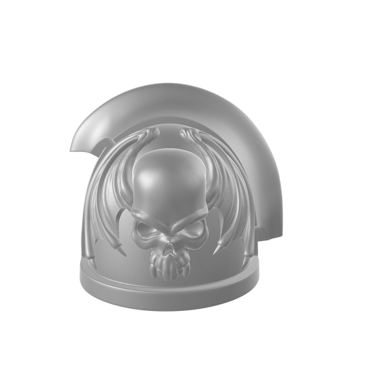 Night Lords Space Marine Legion MKIII with 3 Quarter Ridge Shoulder Pad RT for JoyToy Traitor Legion Action Figures