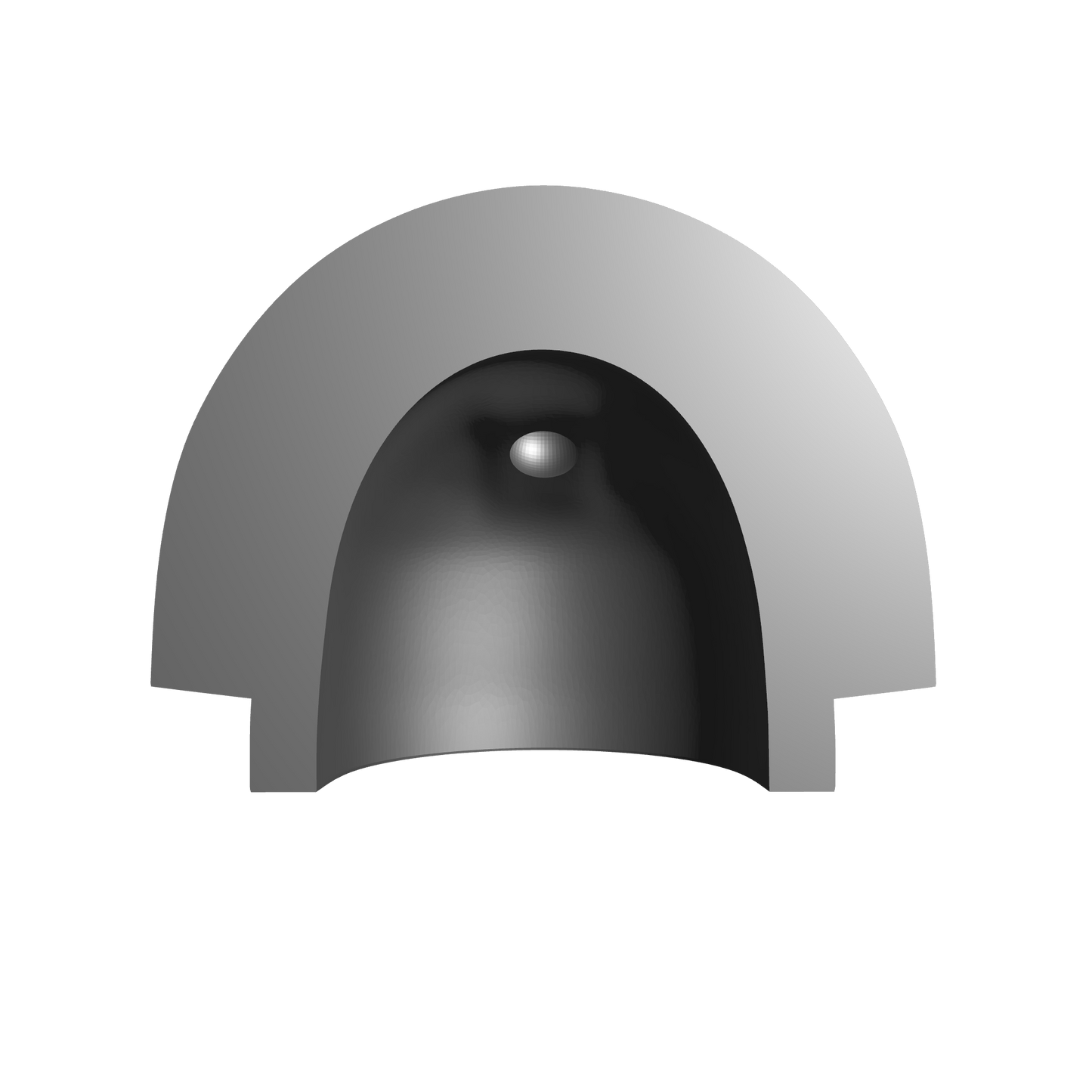 Night Lords Space Marine Legion MKIII Shoulder Pad with Full Sword Breaker for JoyToy Traitor Legion Action Figures