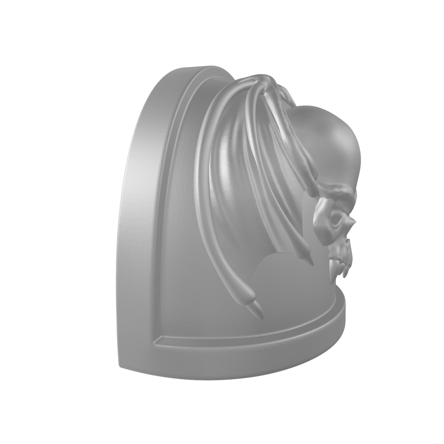 Night Lords Space Marine MKIV Shoulder Pad for JoyToy Traitor Legion Action Figures
