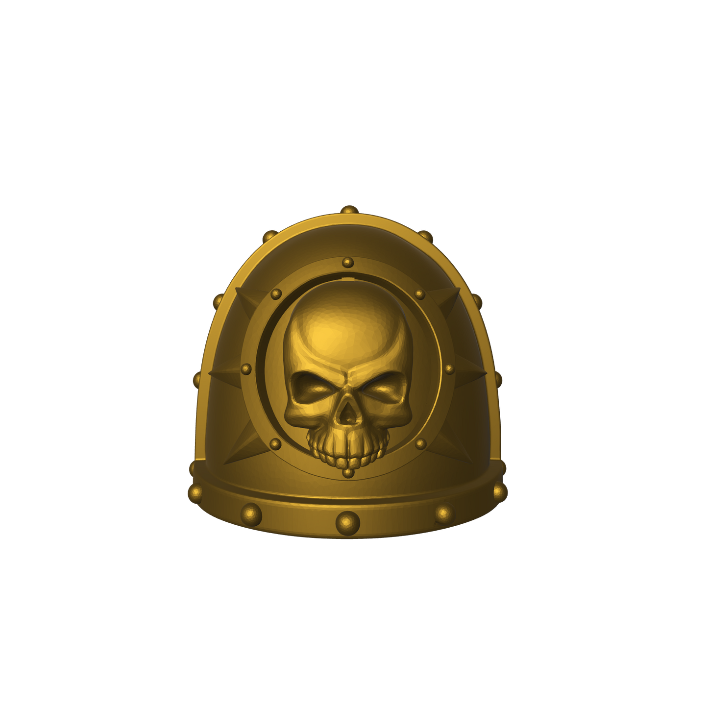 Death Guard Legion MKVII Shoulder Pad Pre 03 for JoyToy Loyal Marine Action Figures Custom 1:18th Scale Pauldron