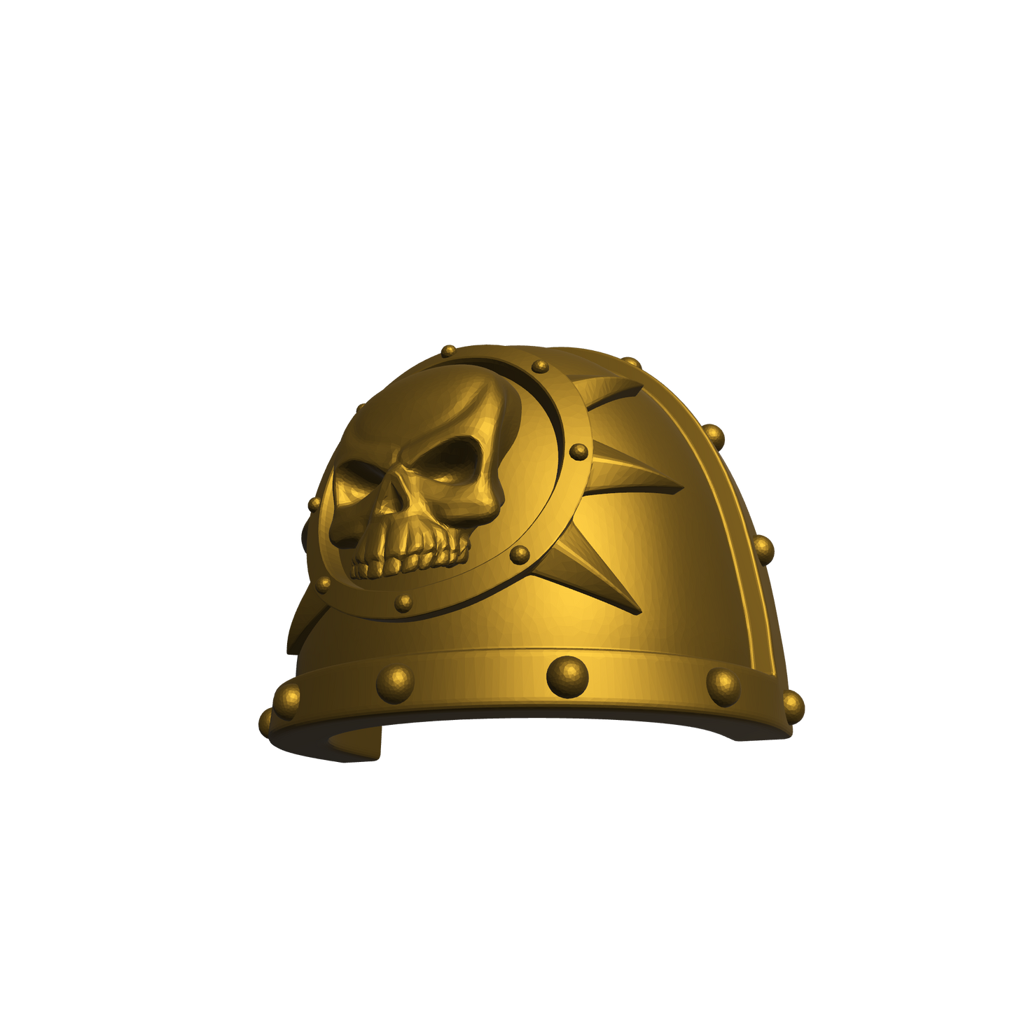 Death Guard Legion MKVII Shoulder Pad Pre 03 for JoyToy Loyal Marine Action Figures Custom 1:18th Scale Pauldron