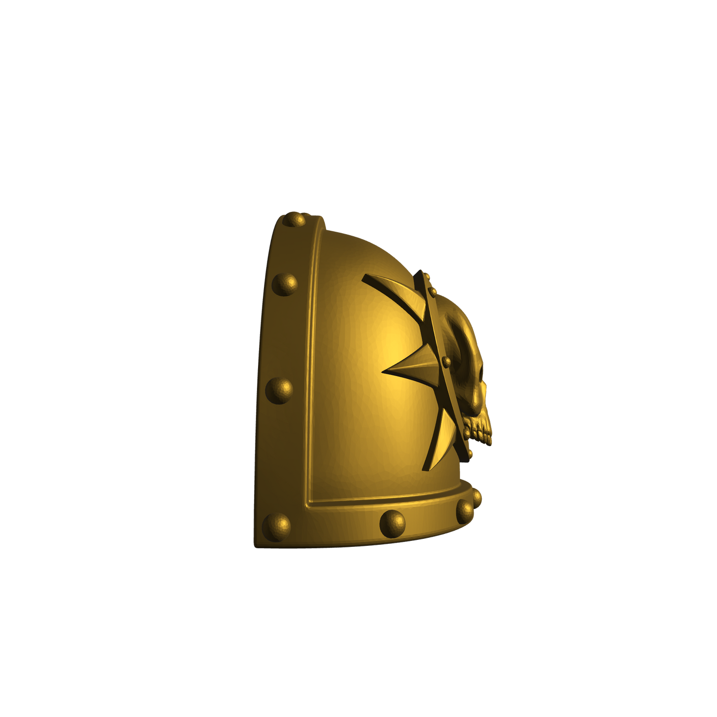 Death Guard Legion MKVII Shoulder Pad Pre 03 for JoyToy Loyal Marine Action Figures Custom 1:18th Scale Pauldron