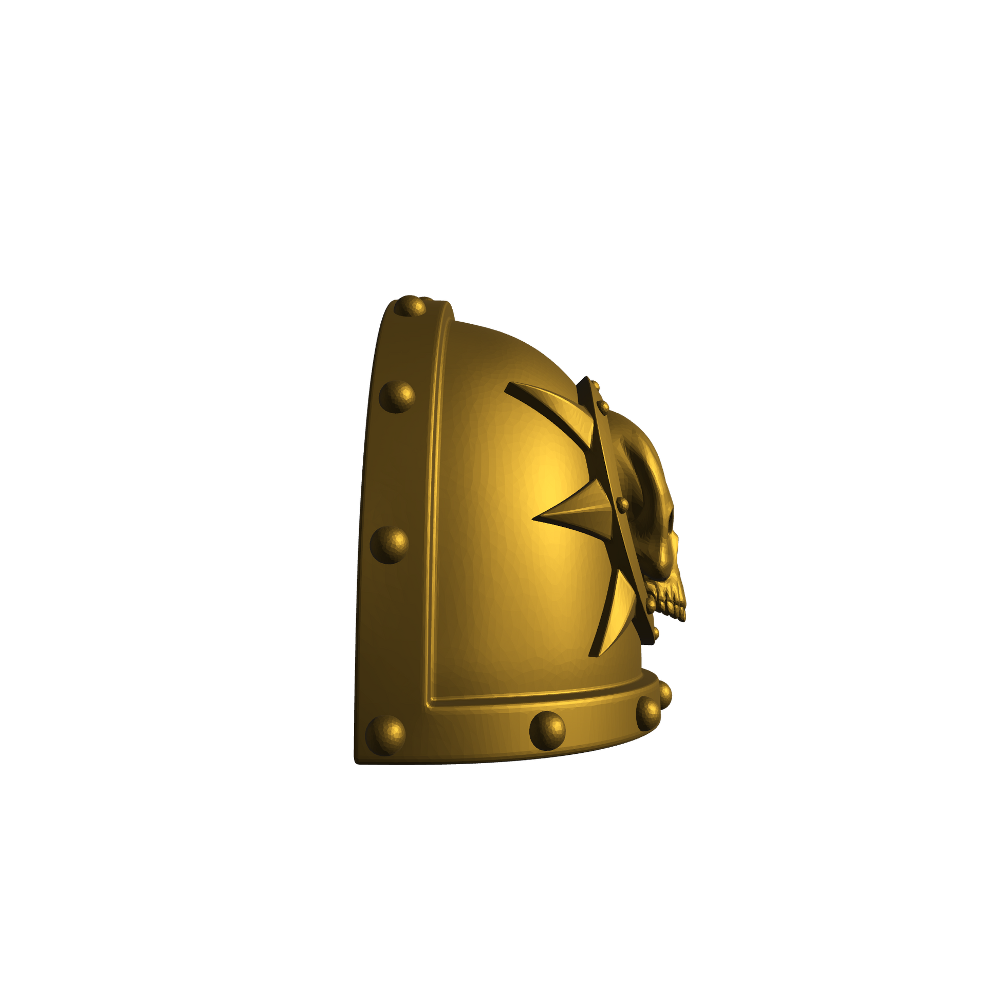 Death Guard Legion MKVII Shoulder Pad Pre 03 for JoyToy Loyal Marine Action Figures Custom 1:18th Scale Pauldron