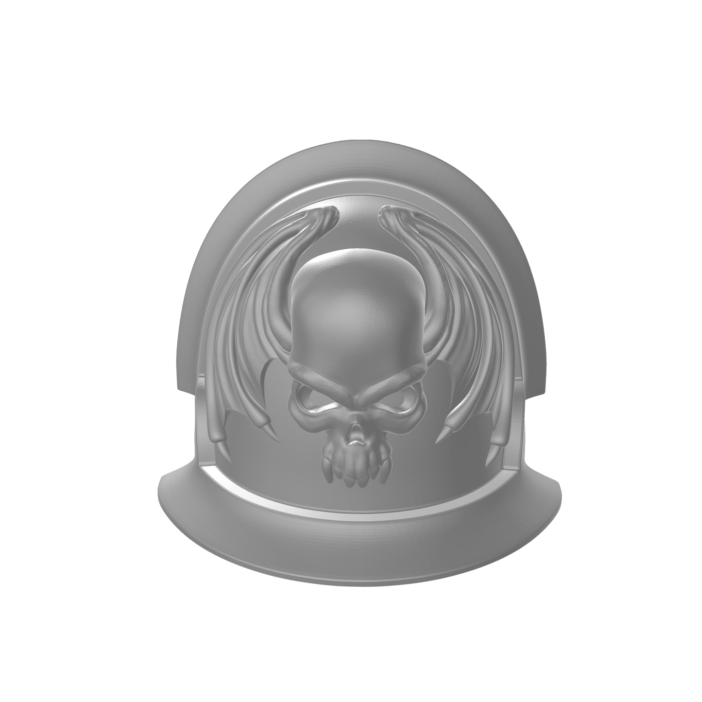 Custom Night Lords Space Marine MKVII Notched Thin 2 Shoulder Pad for JoyToy Traitor Marine Action Figures