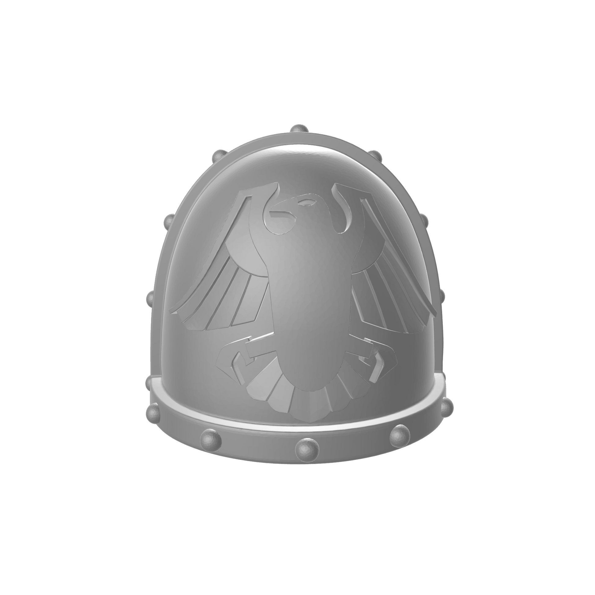 Raven Guard Legion MKVII Shoulder Pad Ver. 1 for JoyToy Space Marine Action Figures