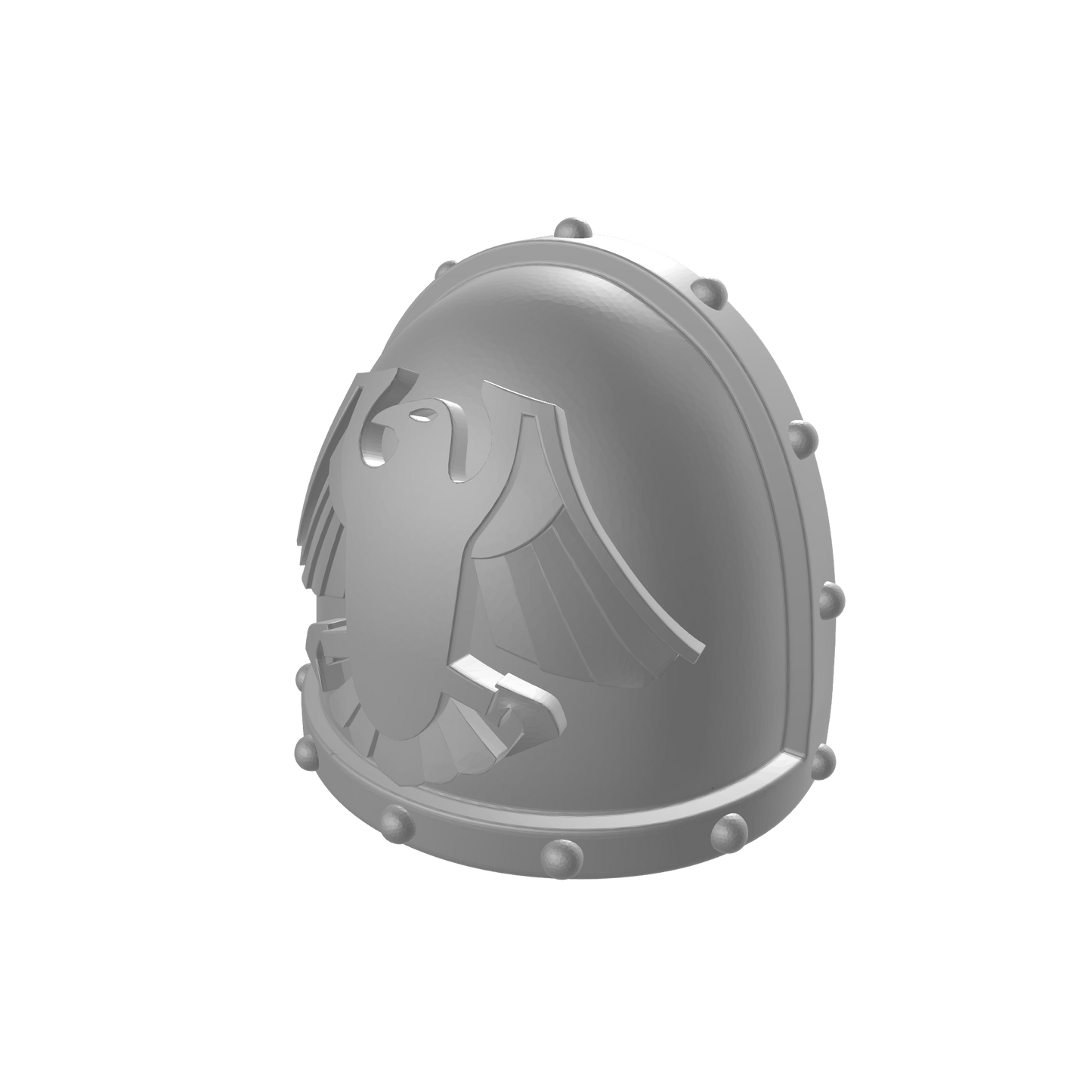 Raven Guard Legion MKVII Shoulder Pad Ver. 1 for JoyToy Space Marine Action Figures