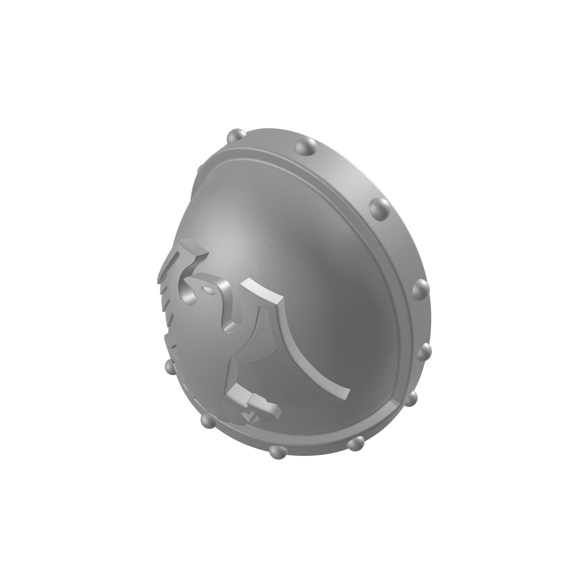 Raven Guard Legion MKVII Shoulder Pad Ver. 1 for JoyToy Space Marine Action Figures