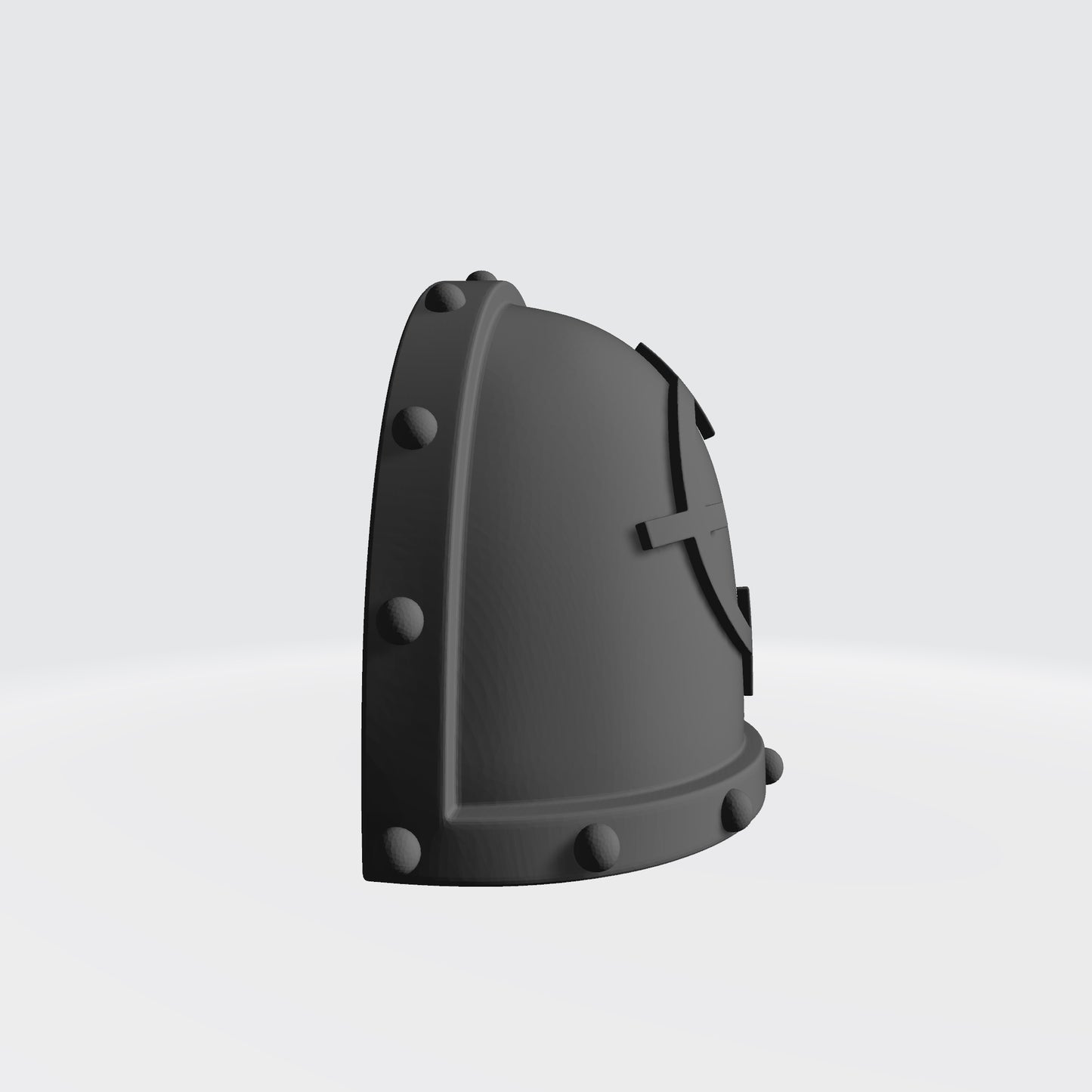 Marksman MKVII Shoulder Pad with Studs, and Crosshair for JoyToy Space Marine Action Figures