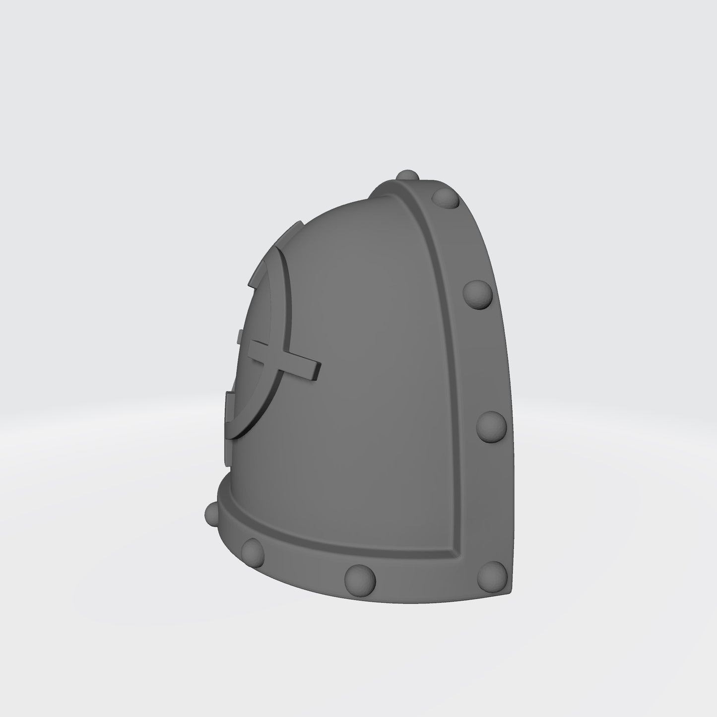 Marksman MKVII Shoulder Pad with Studs, and Crosshair for JoyToy Space Marine Action Figures