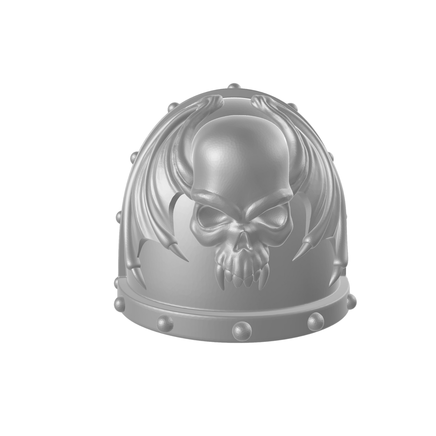 Night Terrors Legion MKVII Shoulder Pad for JoyToy Traitor Marine Action Figures