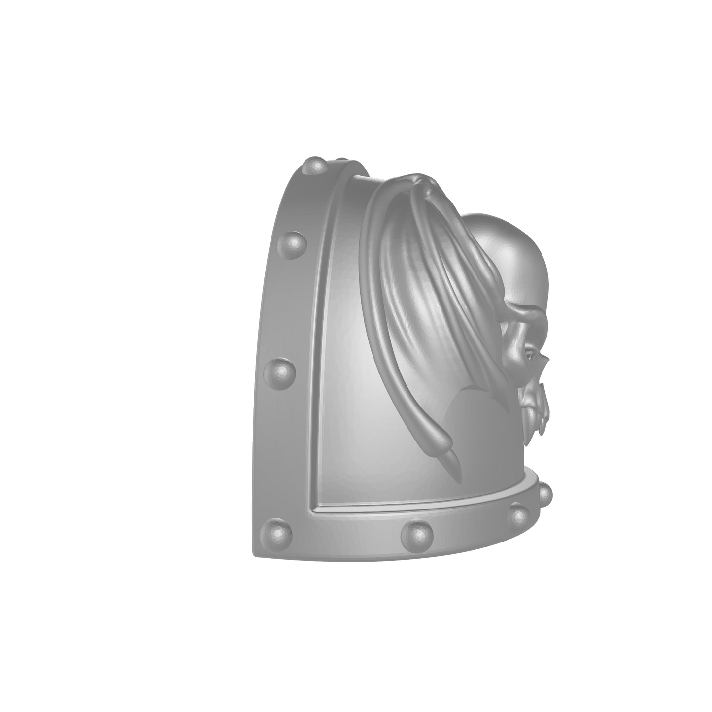 Night Terrors Legion MKVII Shoulder Pad for JoyToy Traitor Marine Action Figures
