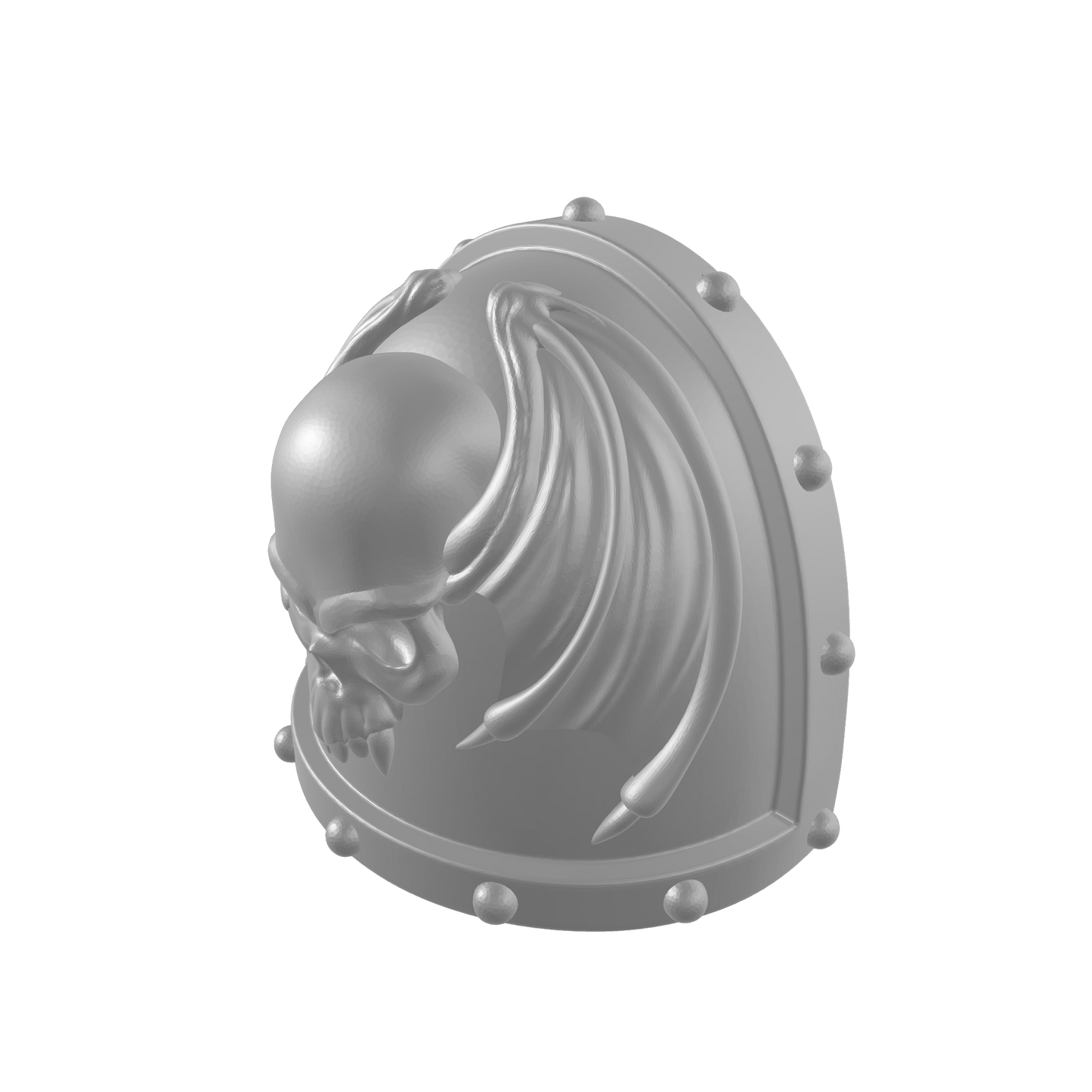 Night Terrors Legion MKVII Shoulder Pad for JoyToy Traitor Marine Action Figures