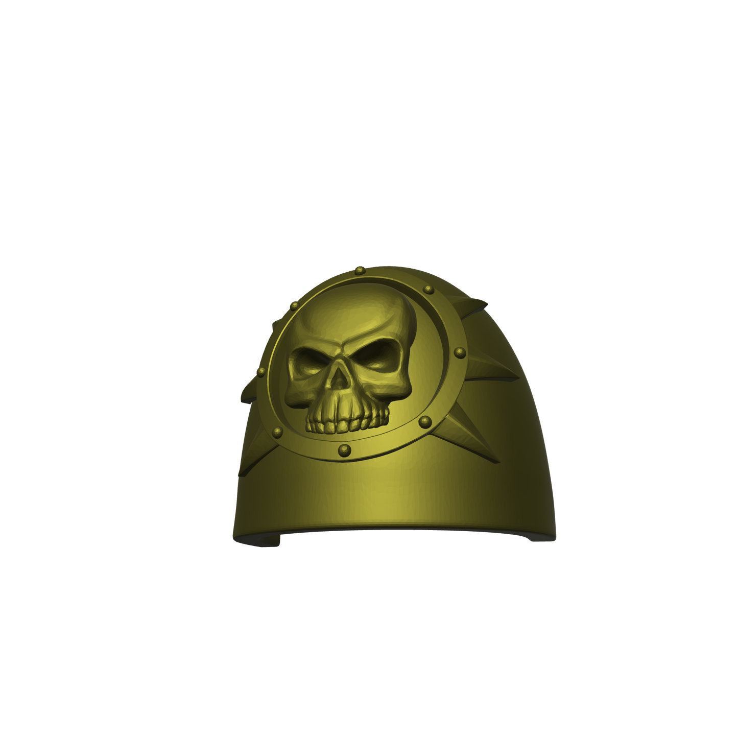 Death Guard Legion MKVI Shoulder Pad Pre 02 for JoyToy Loyal Marine Action Figures Custom 1:18th Scale Pauldron