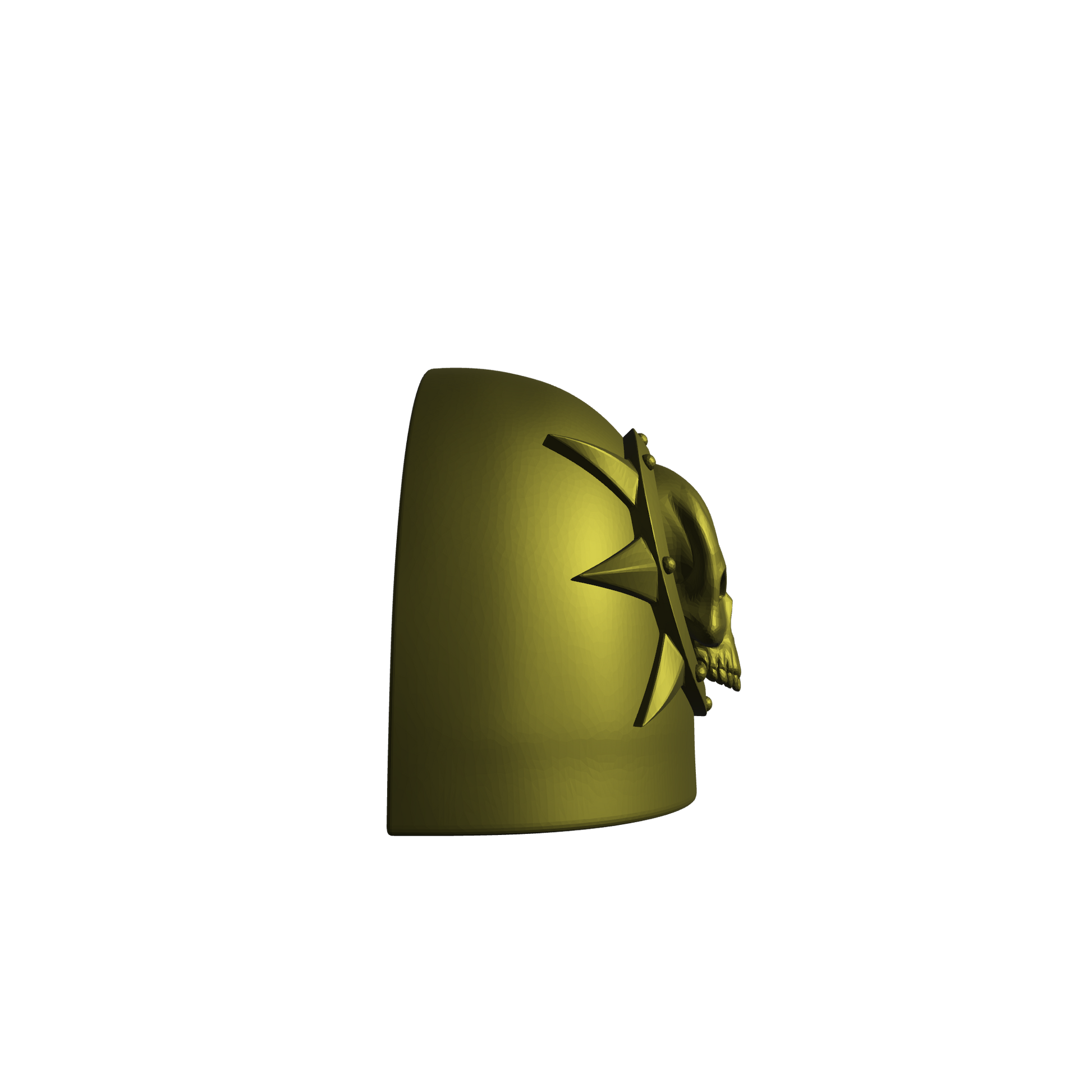 Death Guard Legion MKVI Shoulder Pad Pre 02 for JoyToy Loyal Marine Action Figures Custom 1:18th Scale Pauldron