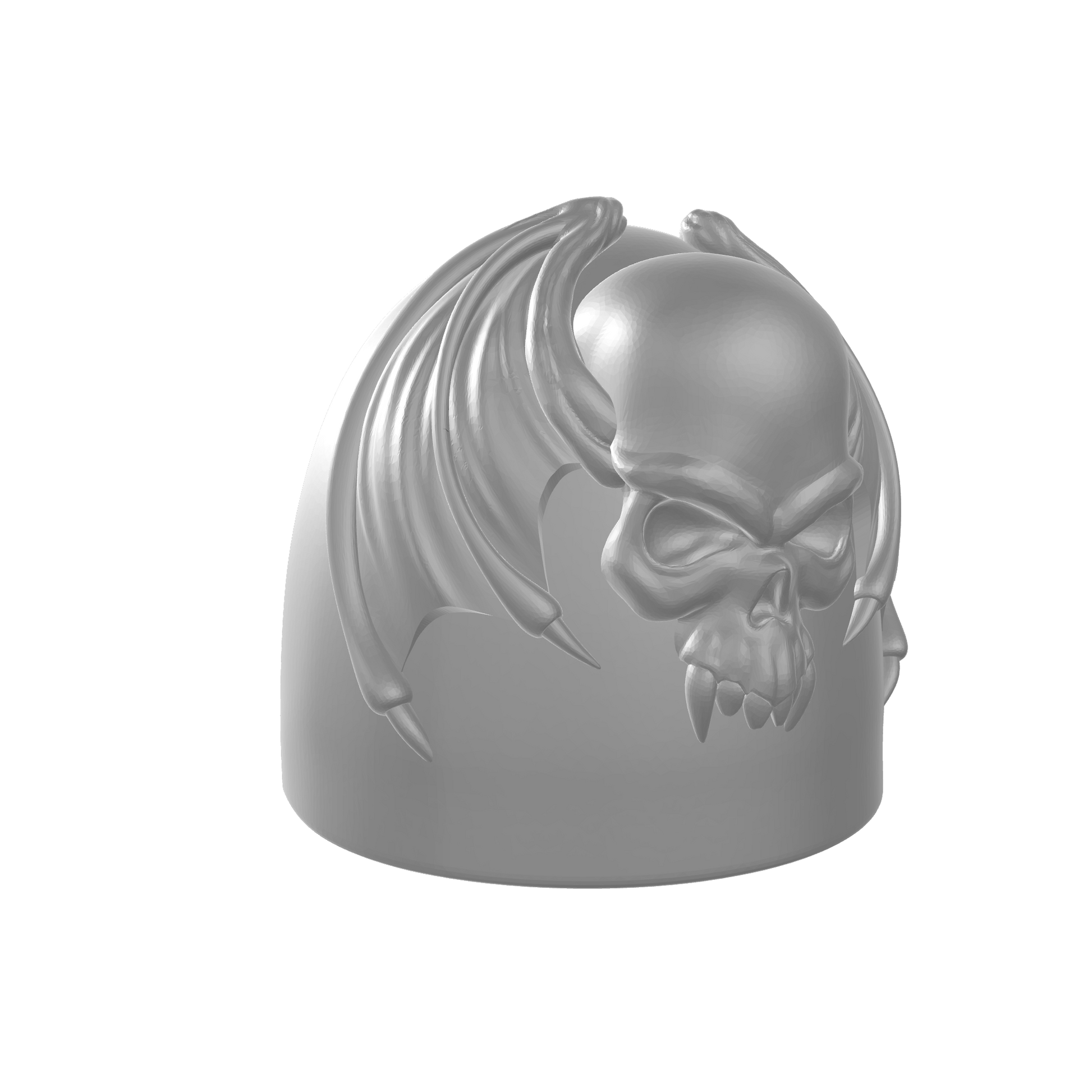 Night Lords Space Marine MKVI Shoulder Pad for JoyToy Traitor Marine Action Figures